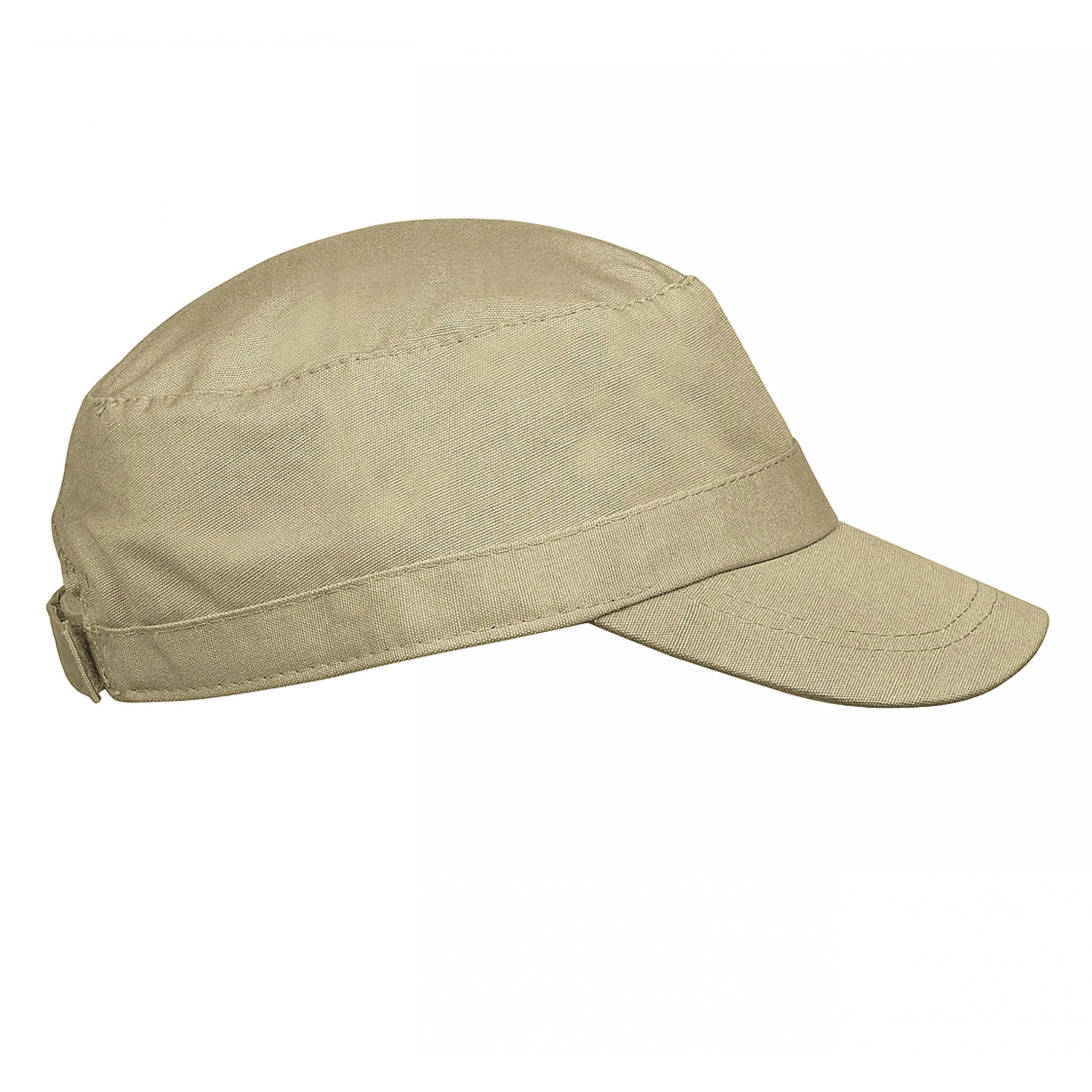 K-up - CUBA - CASQUETTE 3 PANNEAUX - Beige - One Size