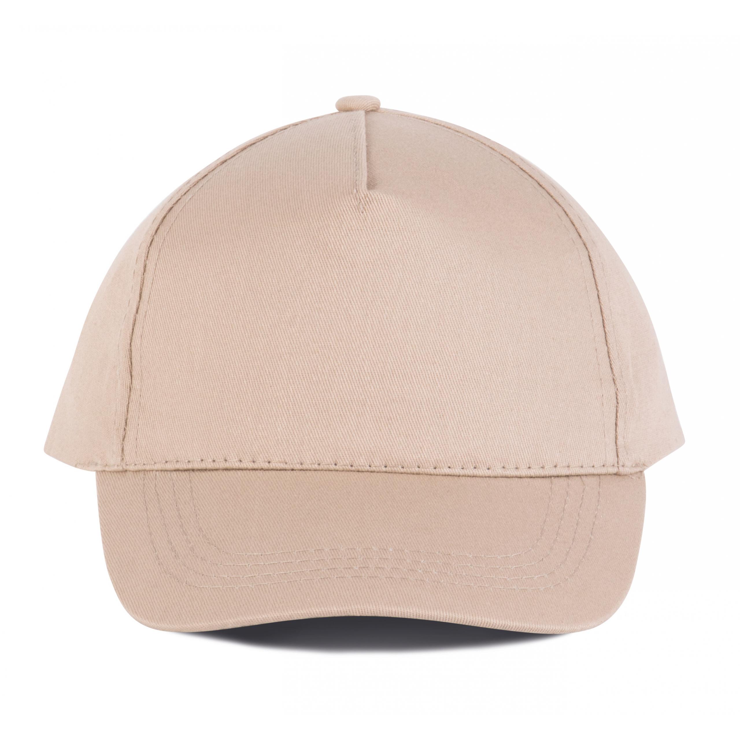 K-up - CASQUETTE EN COTON - 5 PANNEAUX - Beige - One Size