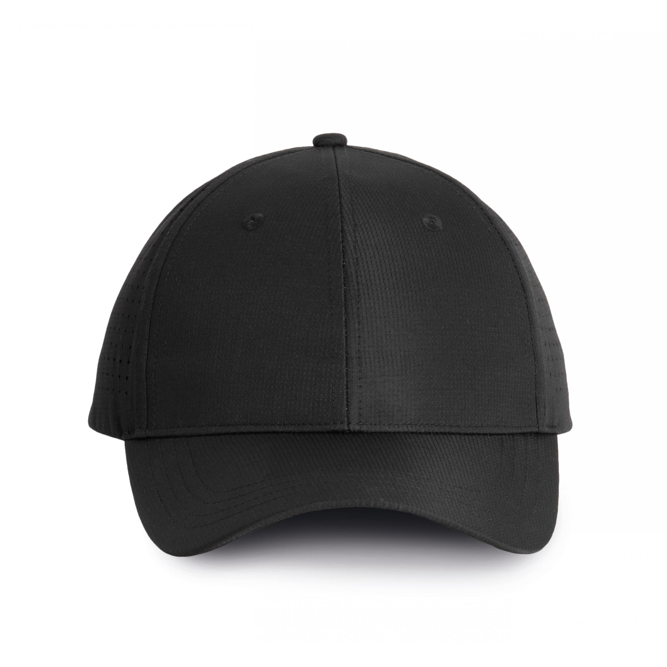 K-up - Casquette à panneaux perforé - 6 panneaux - Black - One Size