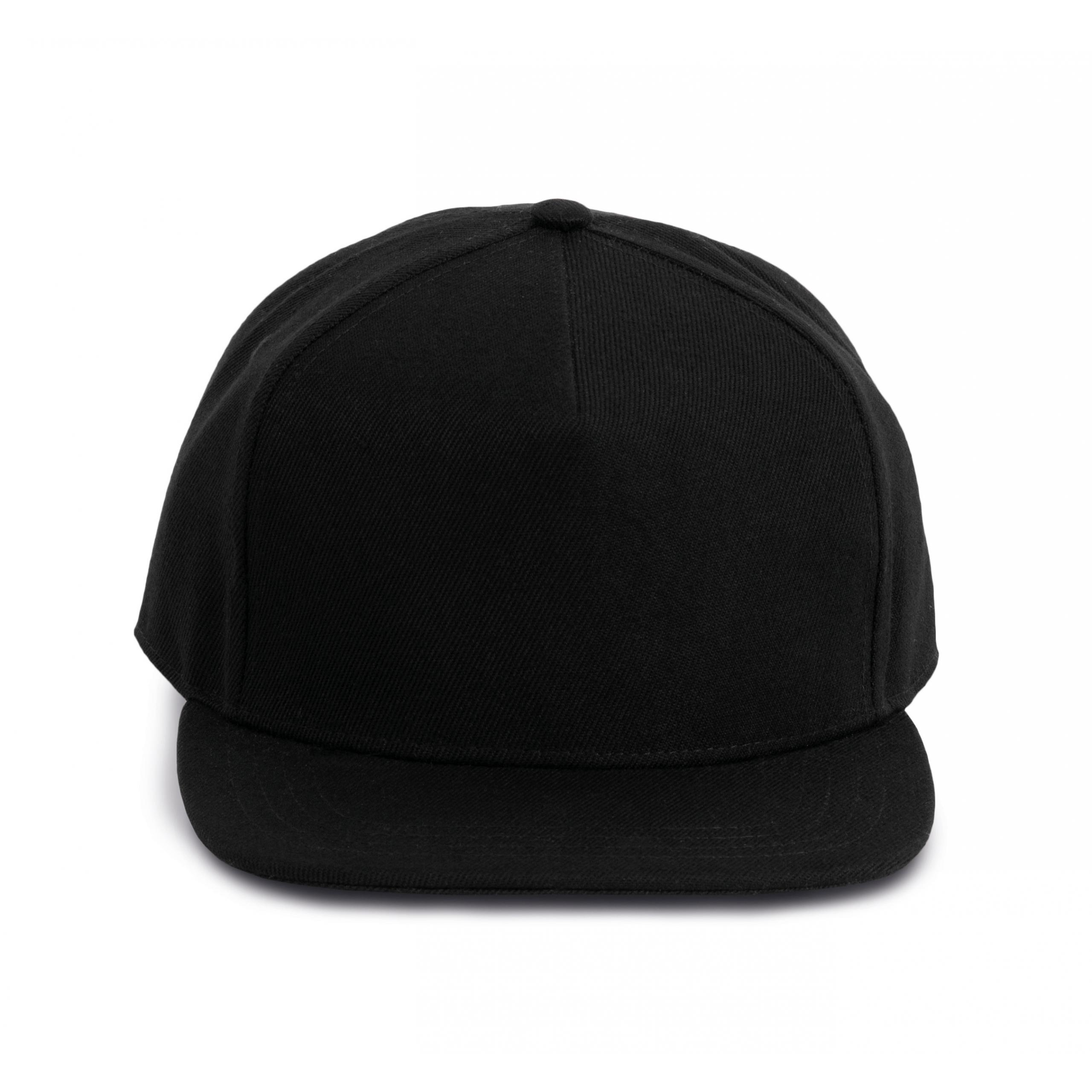 K-up - Casquette Snapback - 5 panneaux - Black - One Size