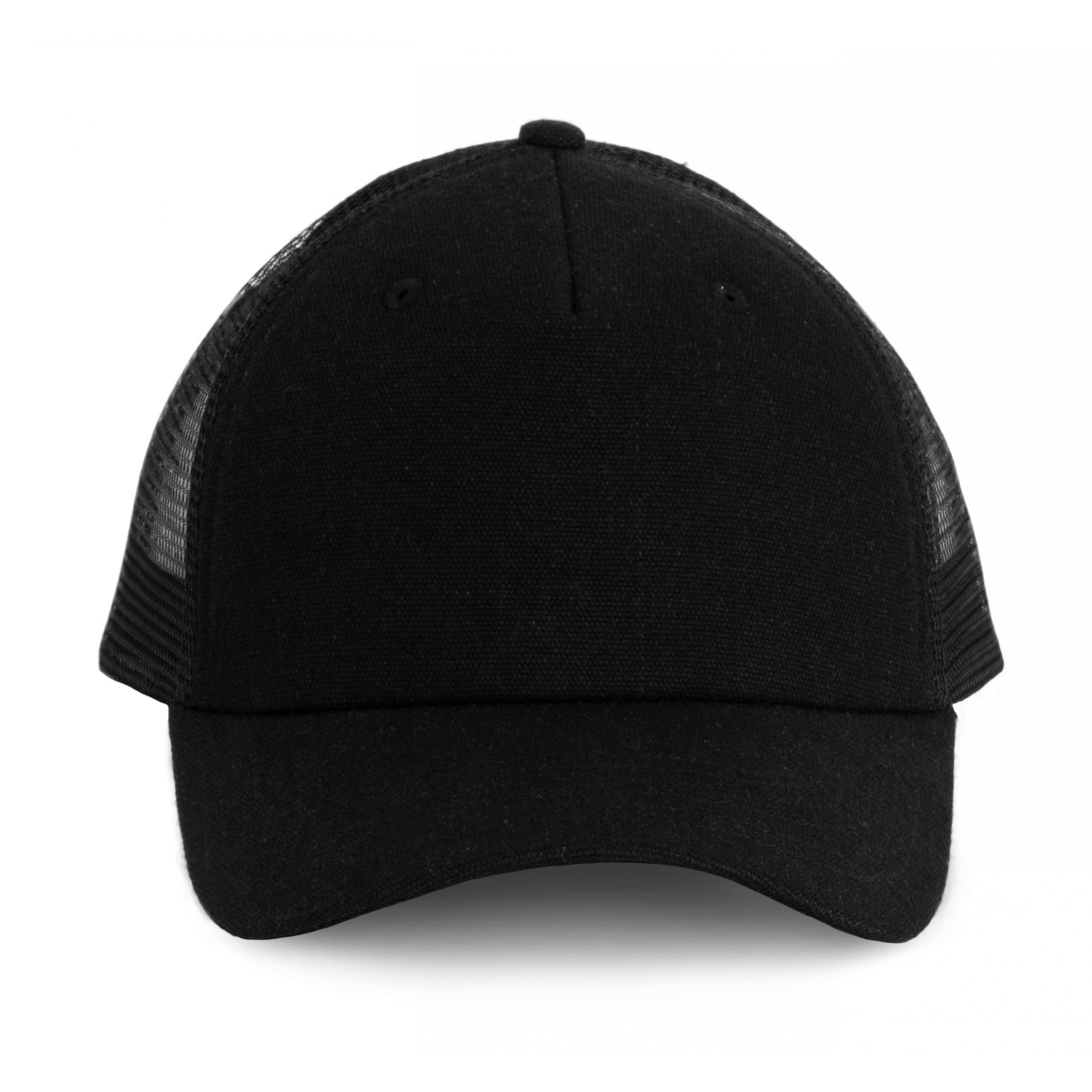 K-up - Casquette Trucker - 5 panneaux - Black / Black / Black - One Size