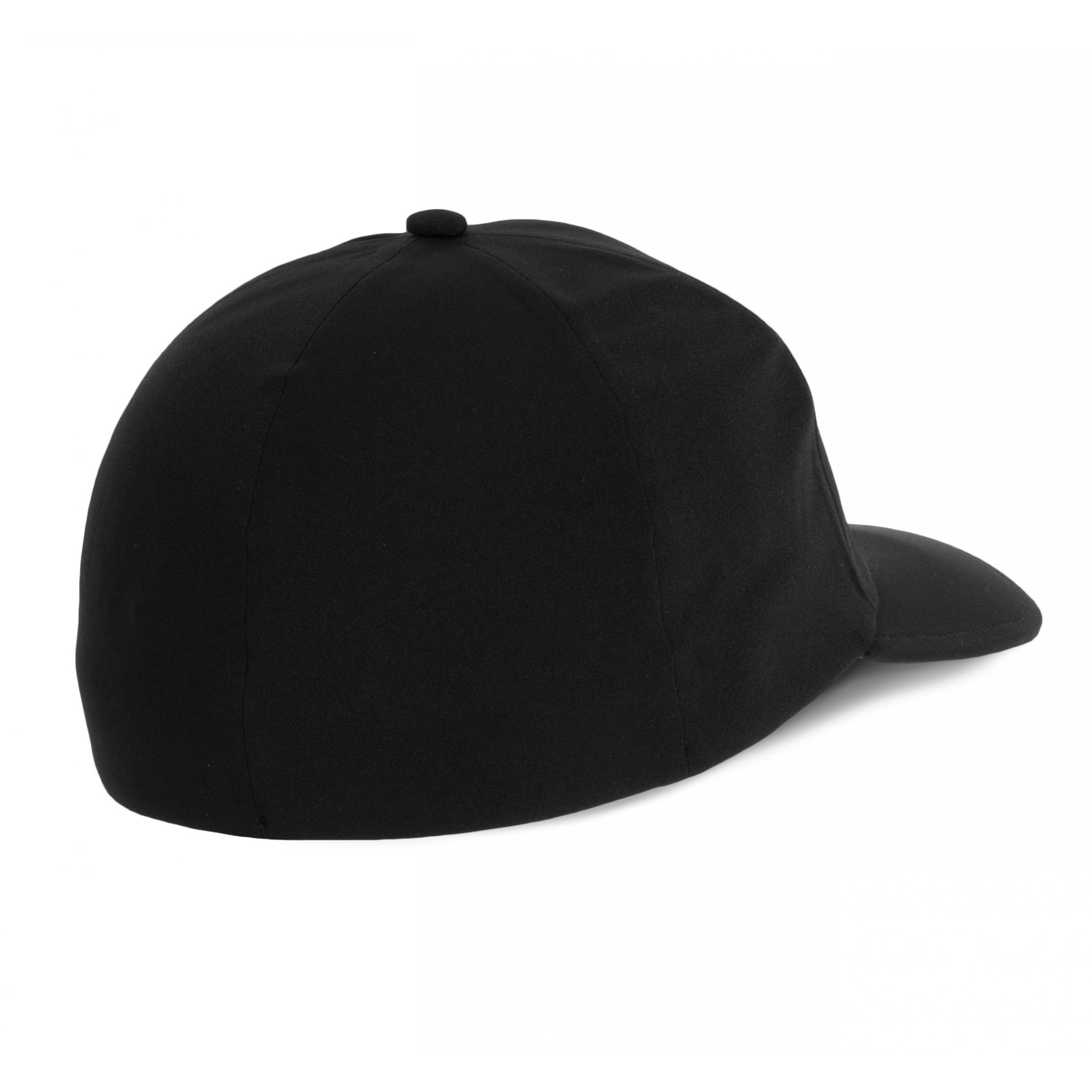 K-up - Casquette 6 panneaux sans couture avec bande élastique - Black - S/M