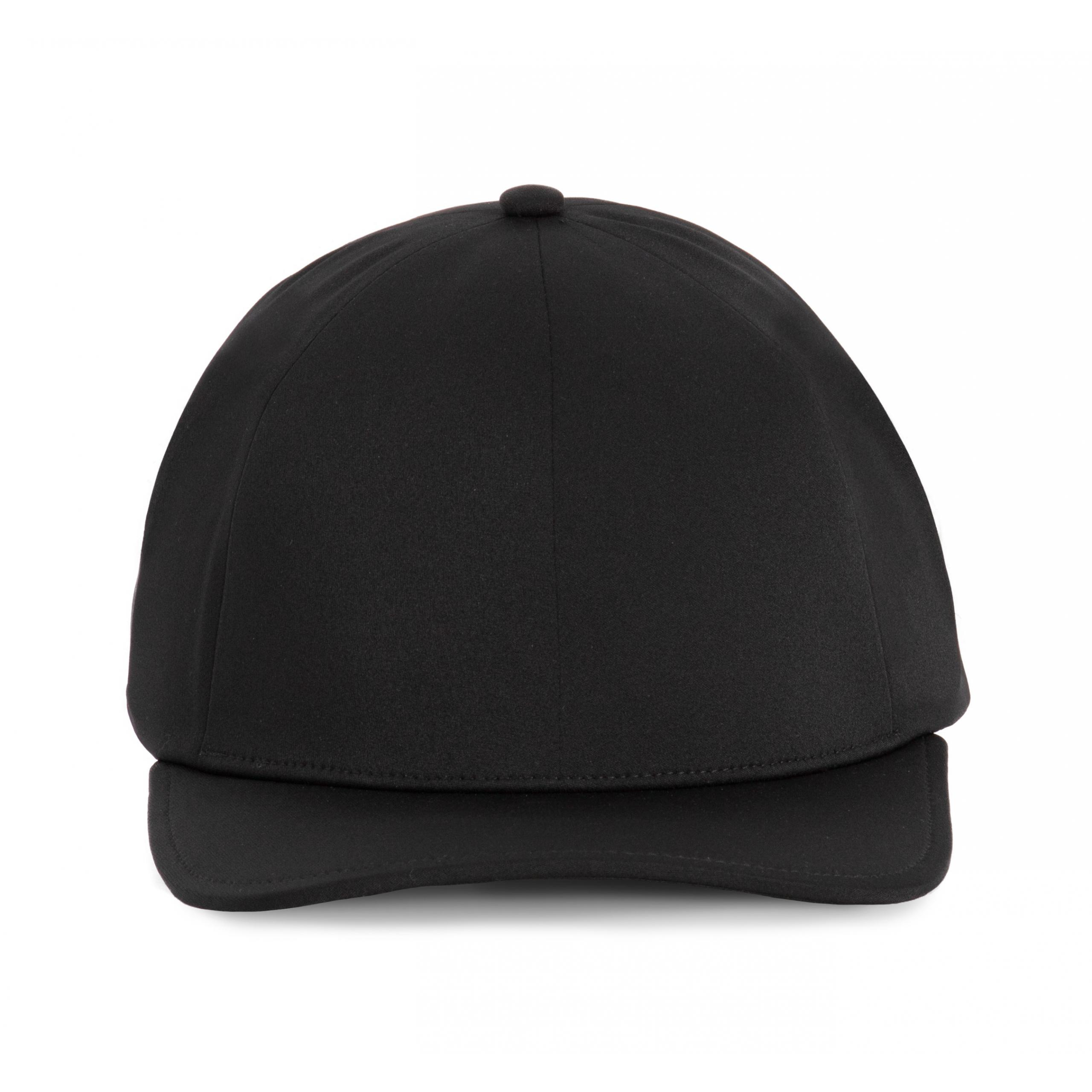 K-up - Casquette 6 panneaux sans couture avec bande élastique - Black - S/M