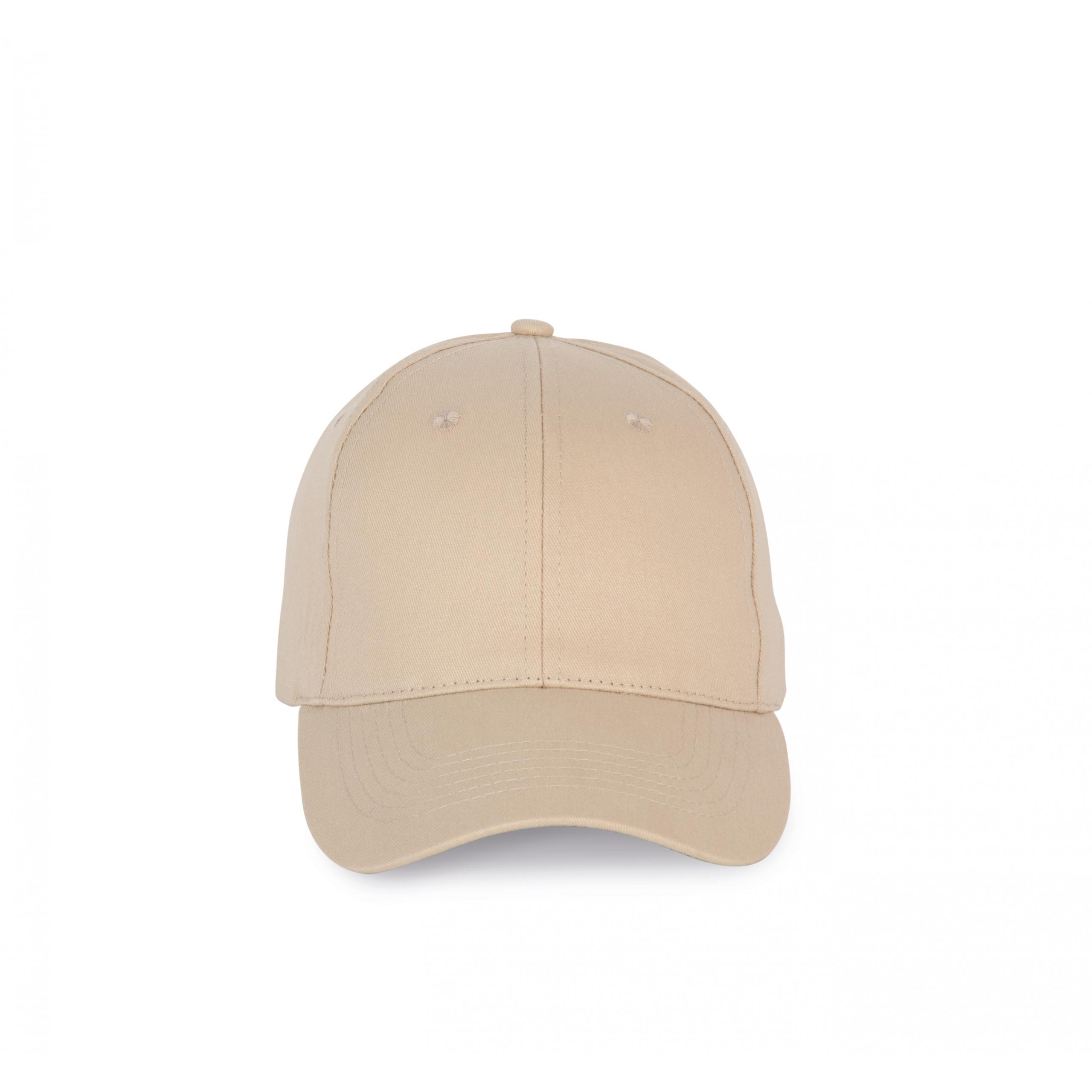 K-up - Casquette - 6 panneaux - Beige - One Size