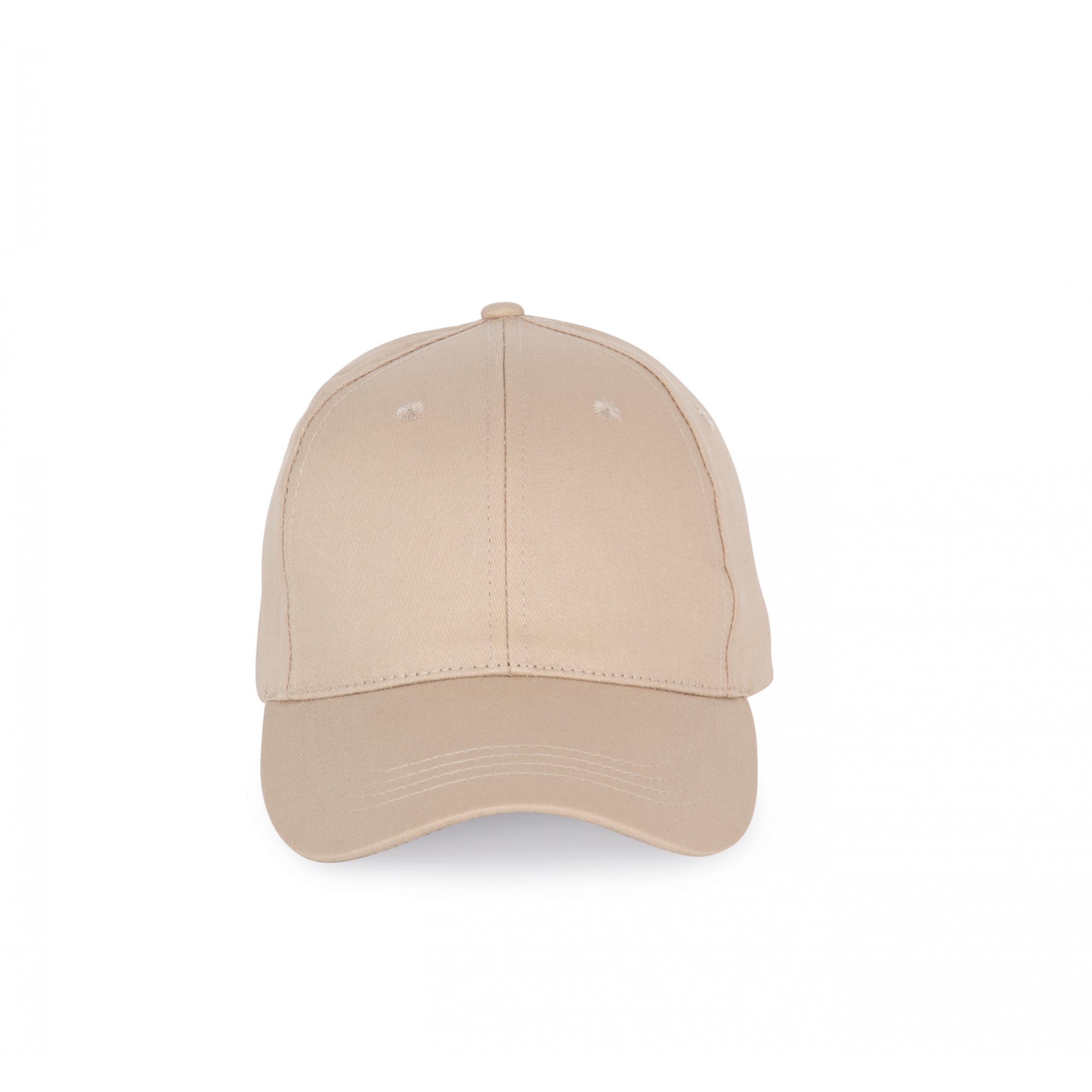 K-up - Casquette - 6 panneaux - Beige - One Size