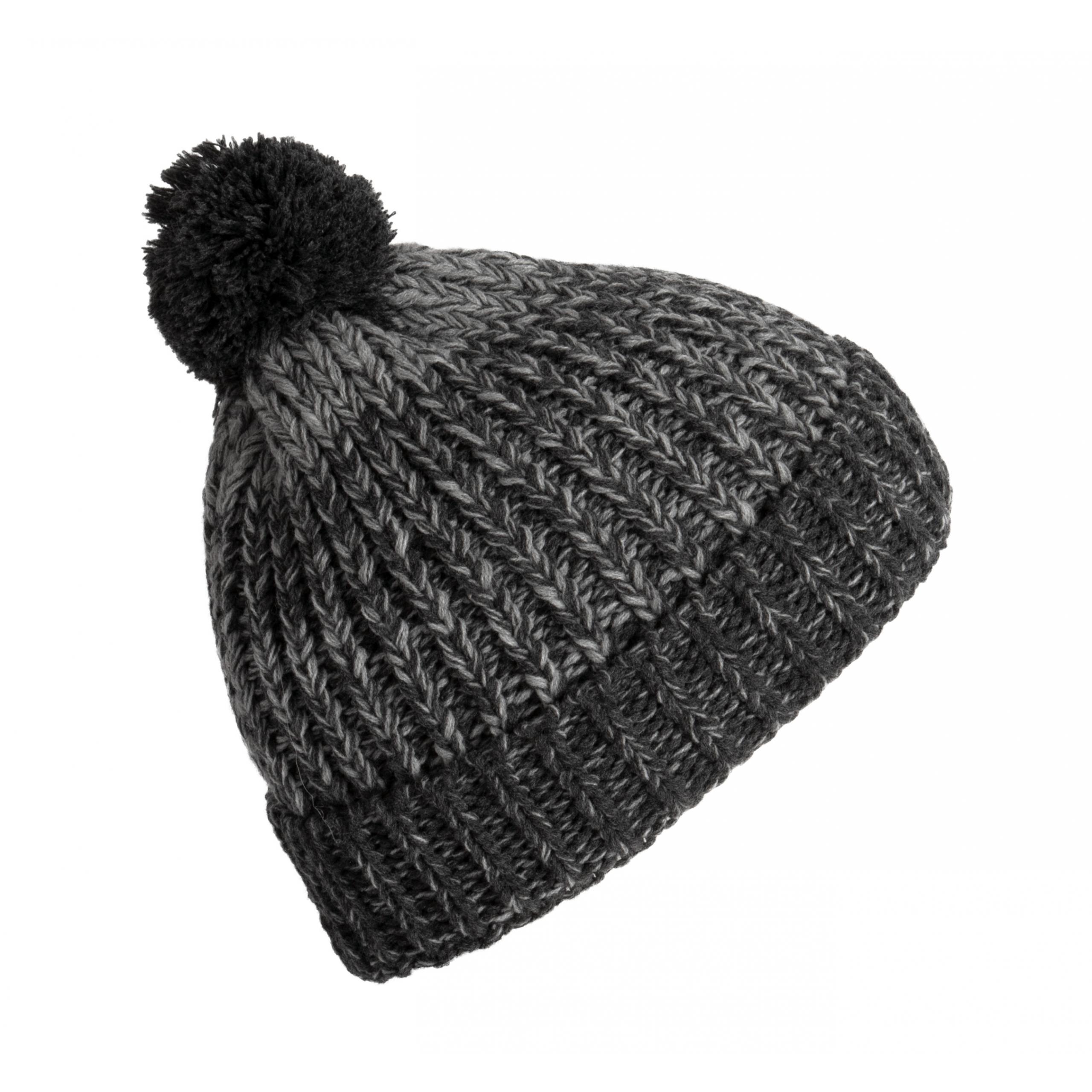 K-up - Bonnet à pompon - Dark Grey Twist - One Size