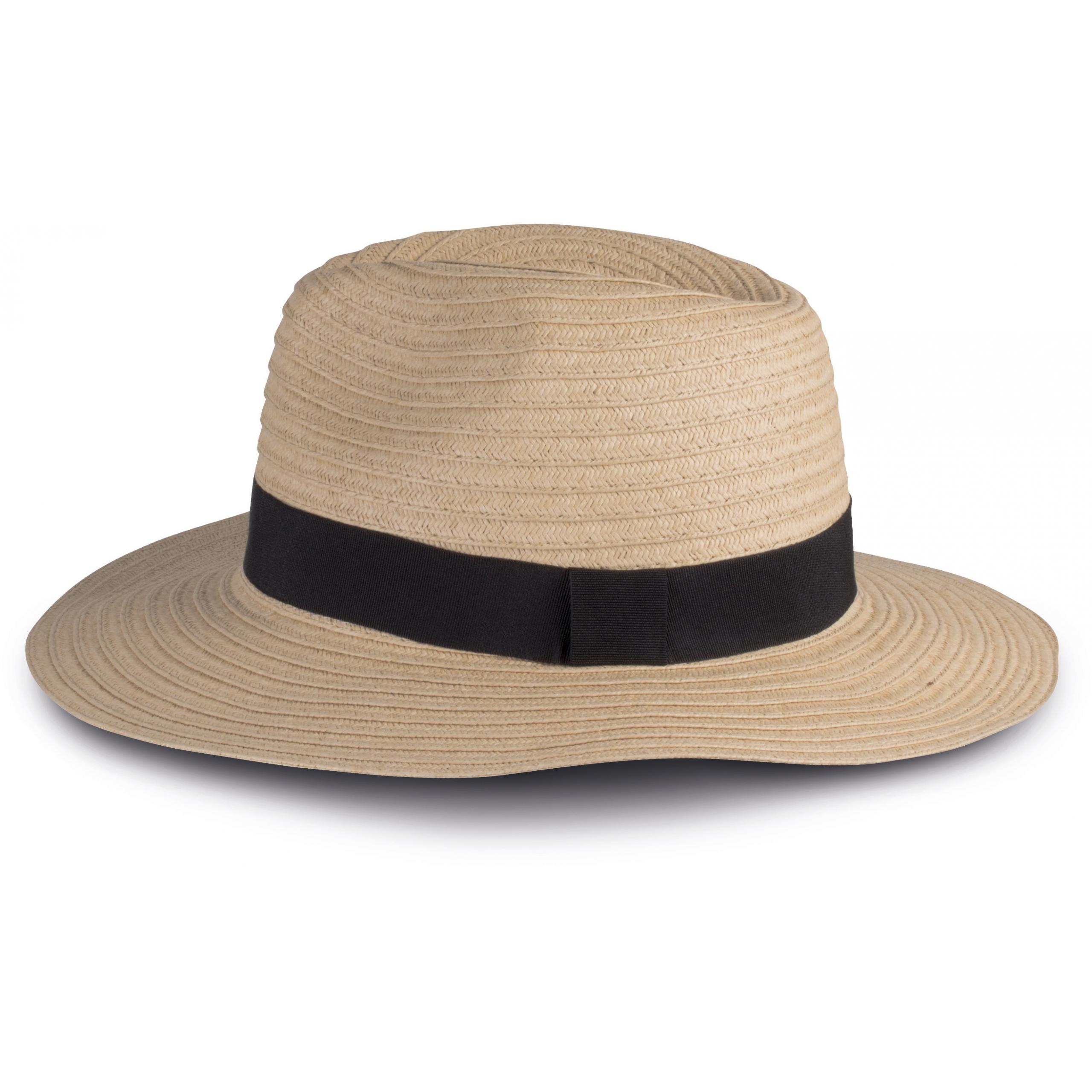 K-up - Chapeau de paille classique - Natural - 57 cm