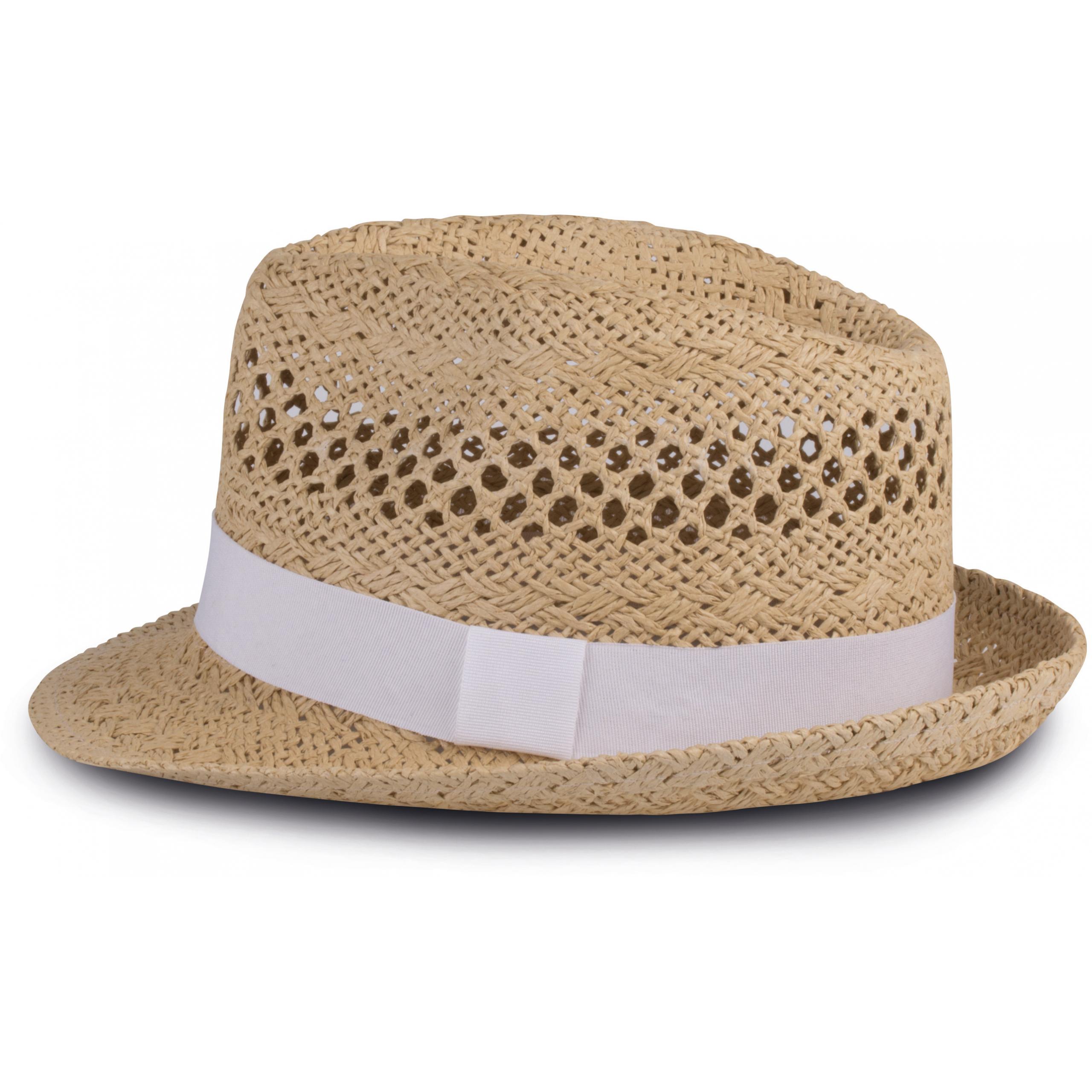 K-up - Chapeau de paille style Panama - Natural - 57 cm