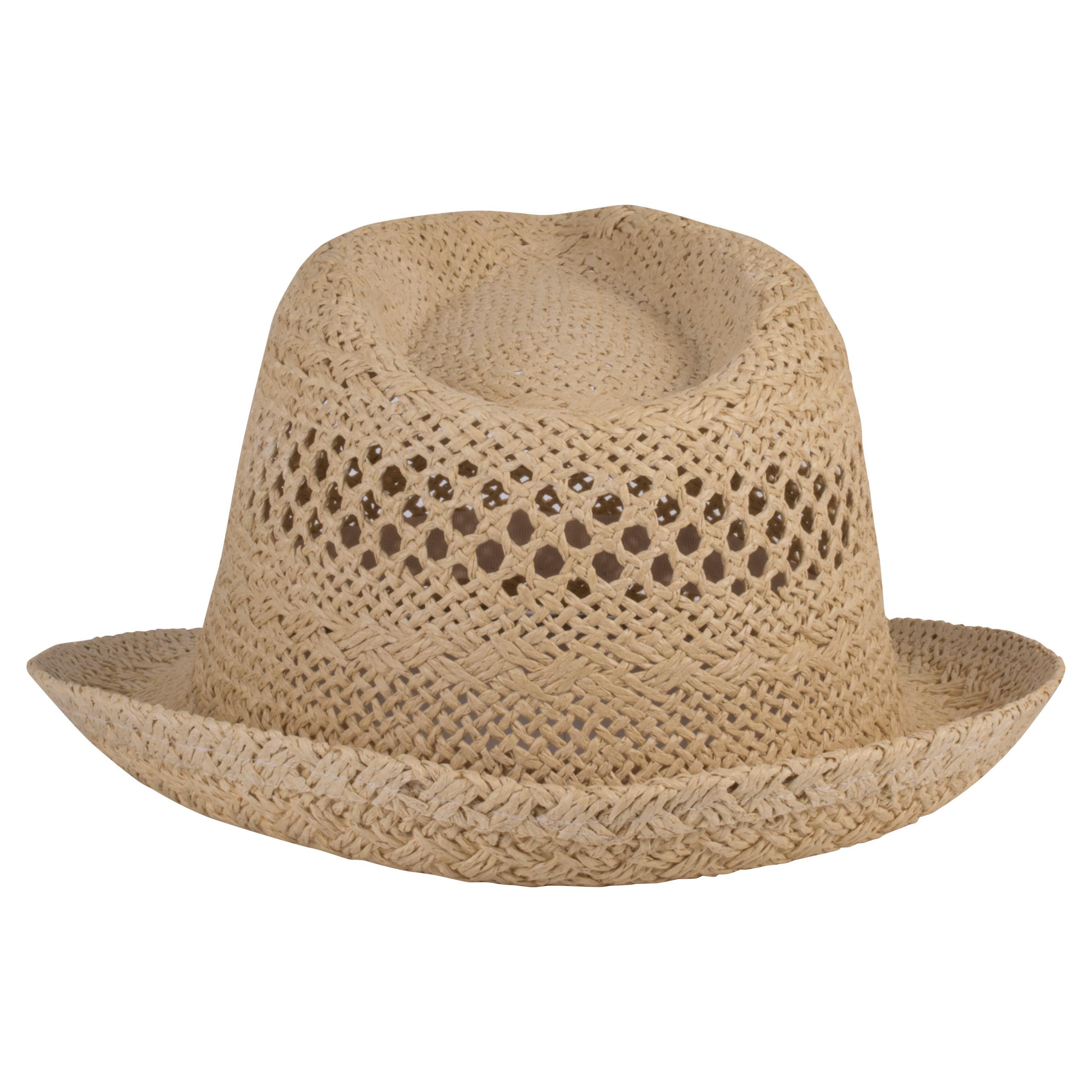 K-up - Chapeau de paille style Panama - Natural - 57 cm