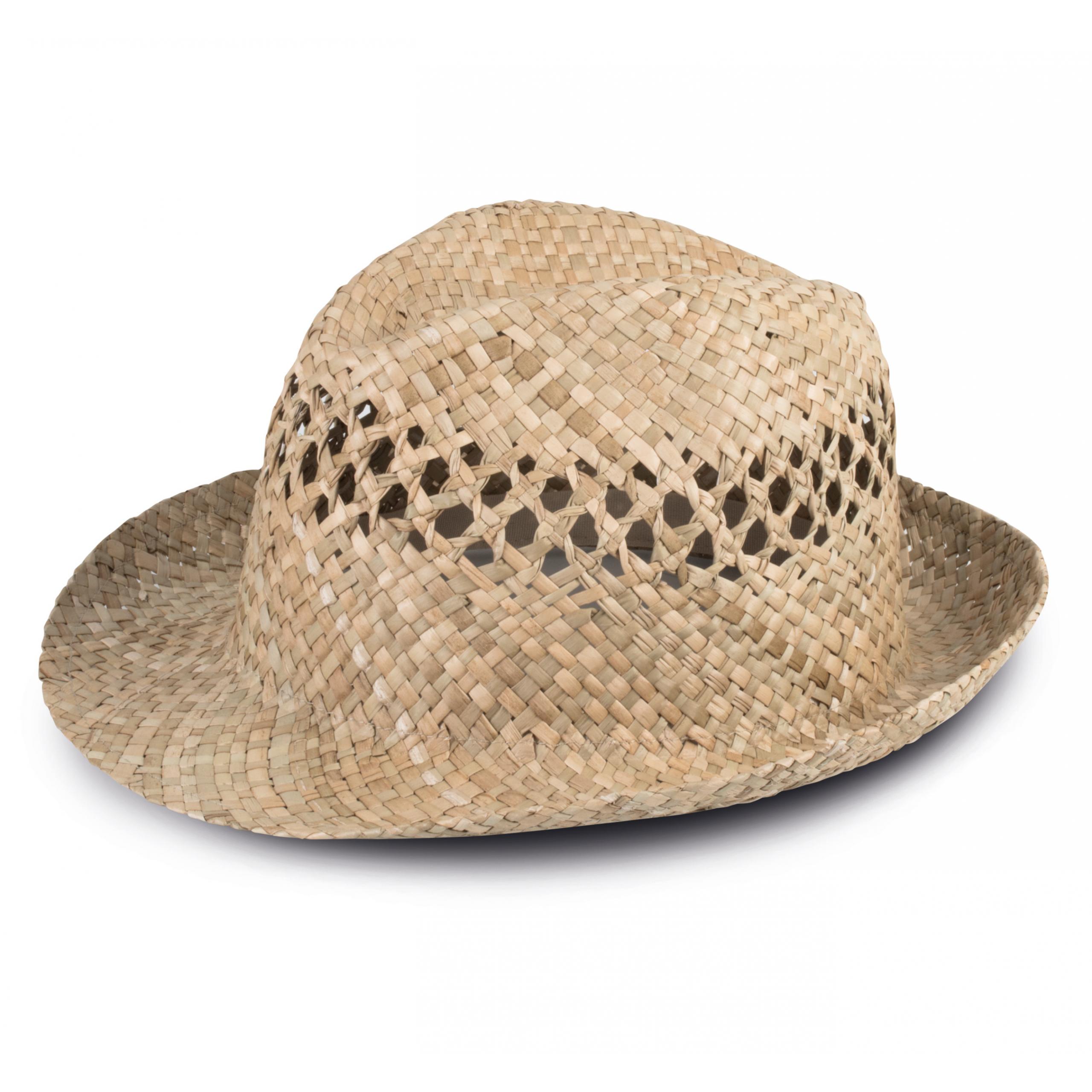 K-up - Chapeau Panama tréssé - Natural - 57 cm