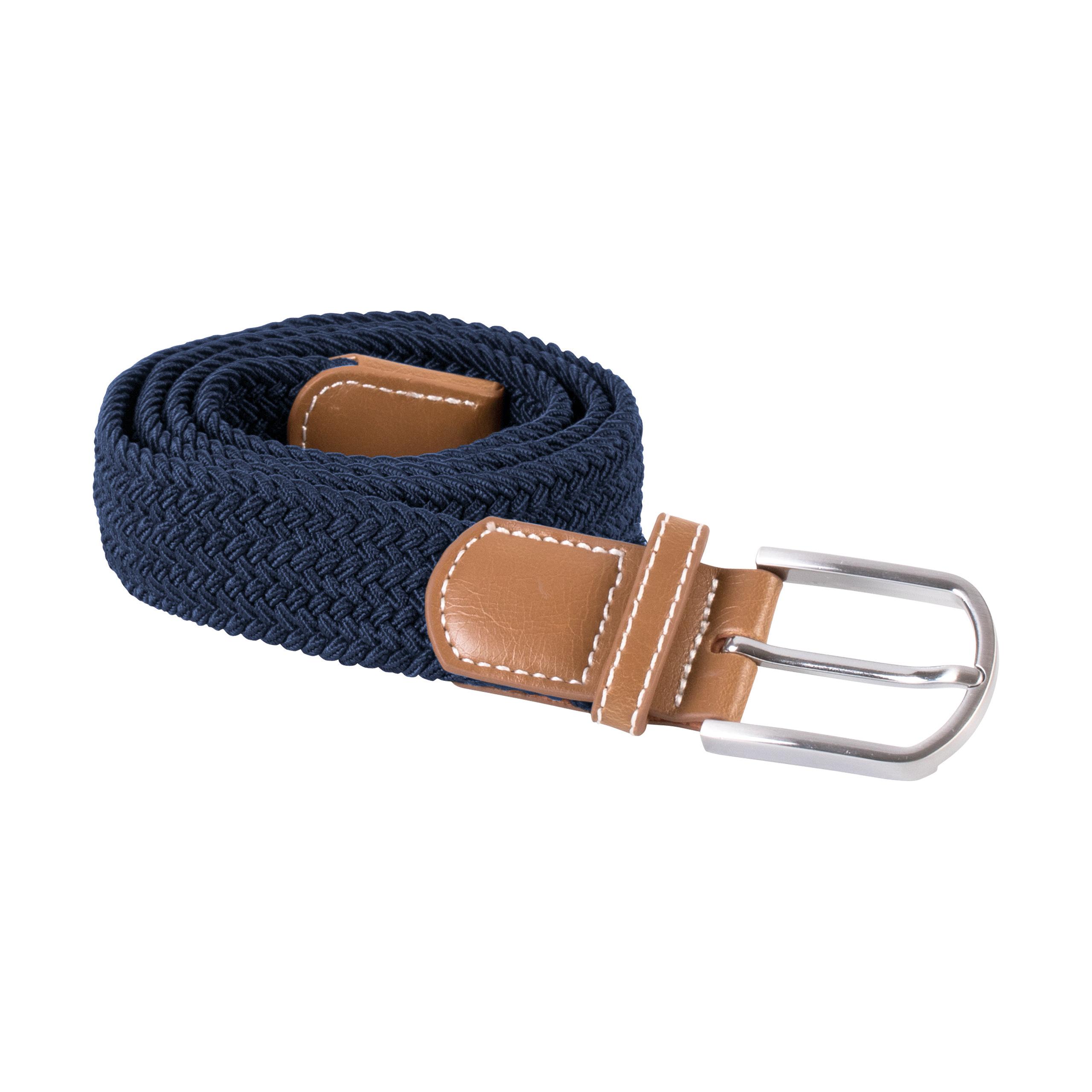 K-up - Ceinture tressée élastiquée - Black - One Size