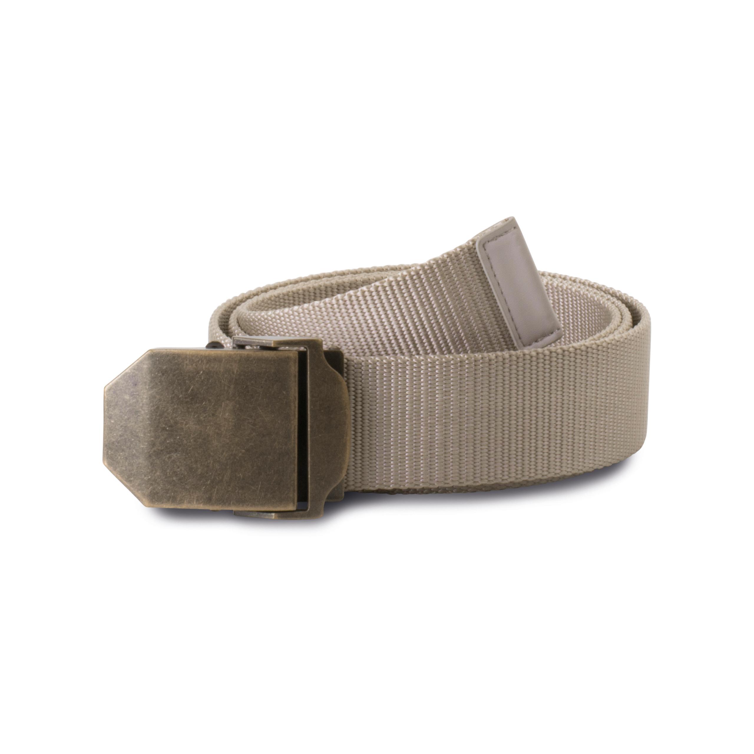 K-up - Ceinture en nylon - Beige / Old Brass - One Size