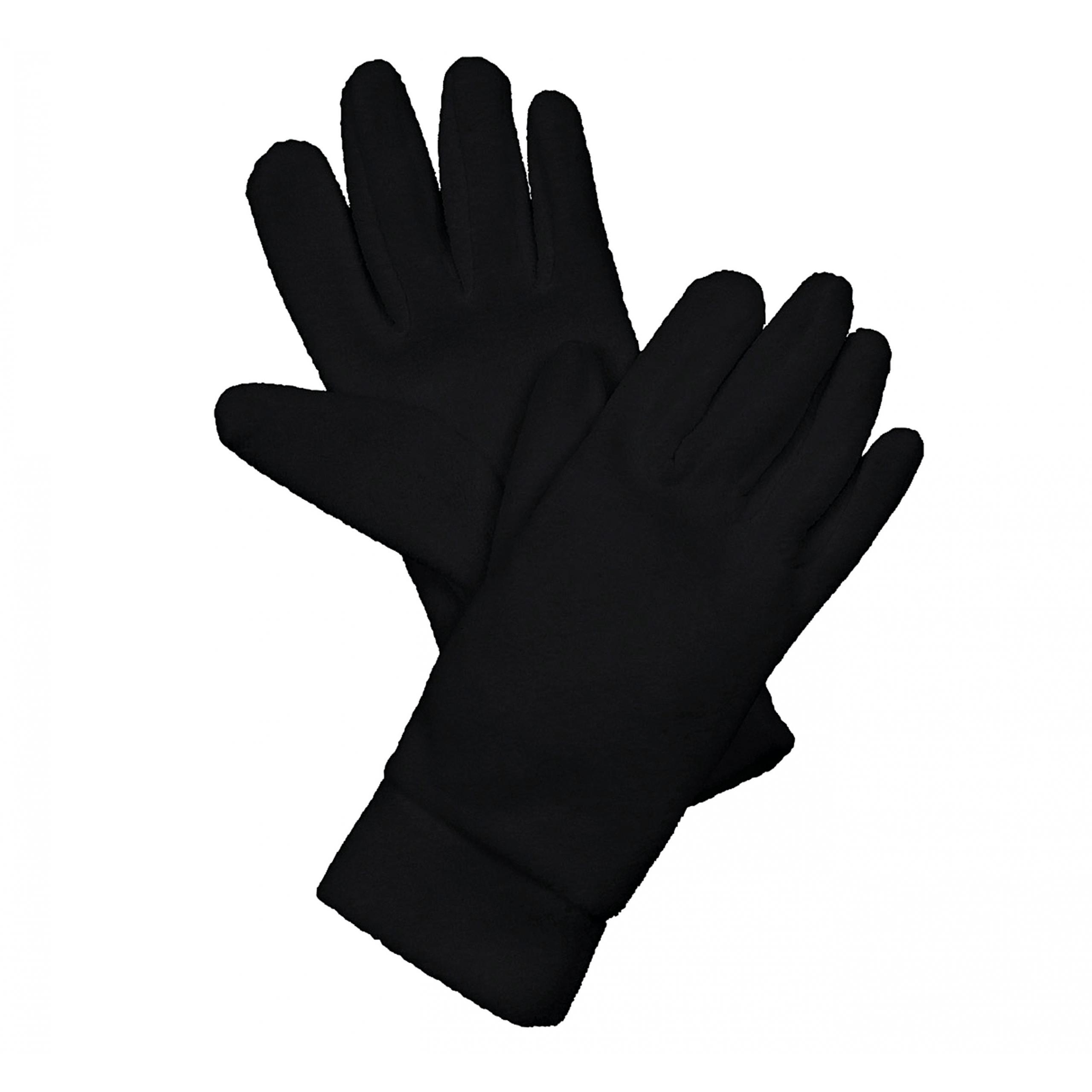 K-up - GANTS EN POLAIRE - Black - S/M