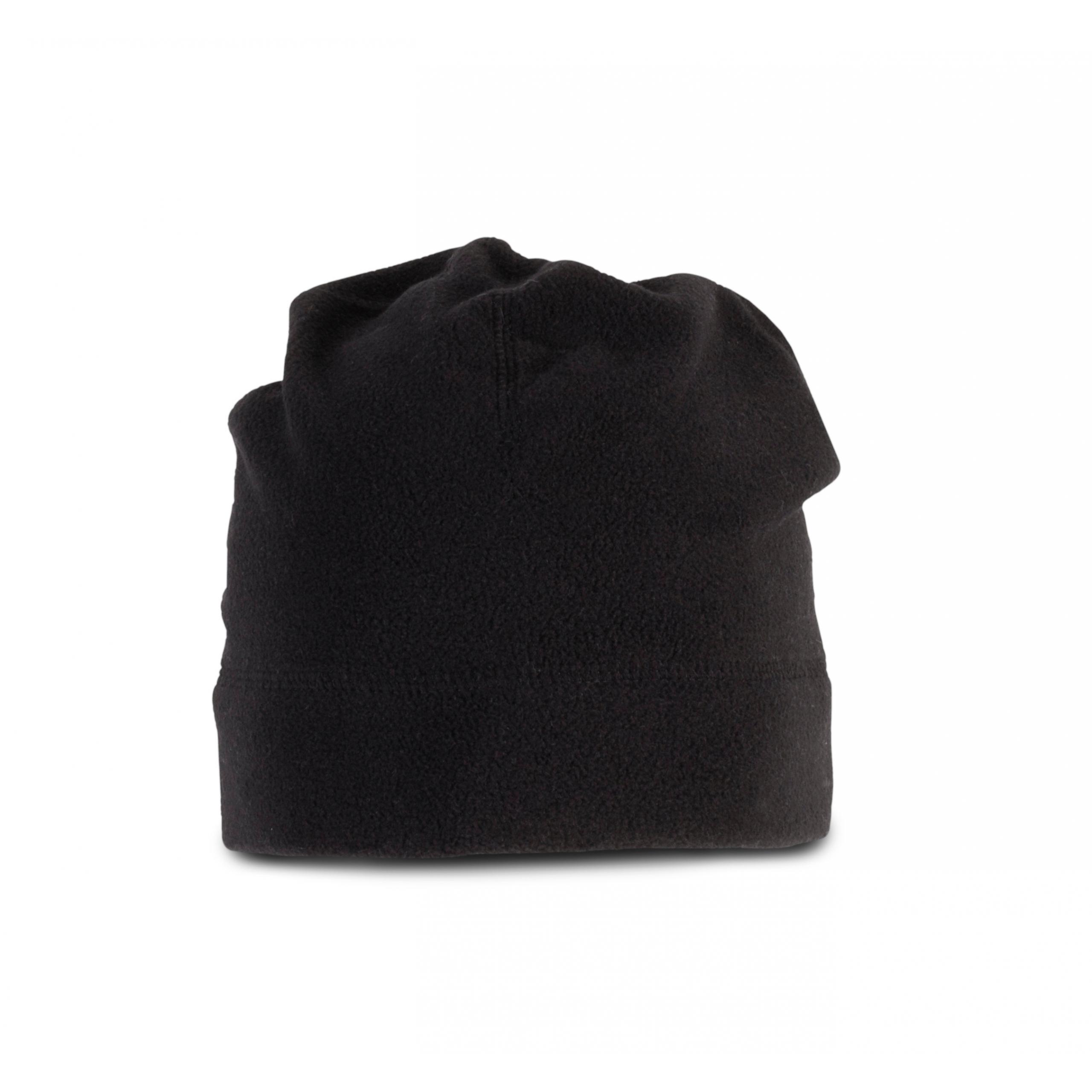 K-up - Bonnet recyclé en micropolaire - Black - 51 cm