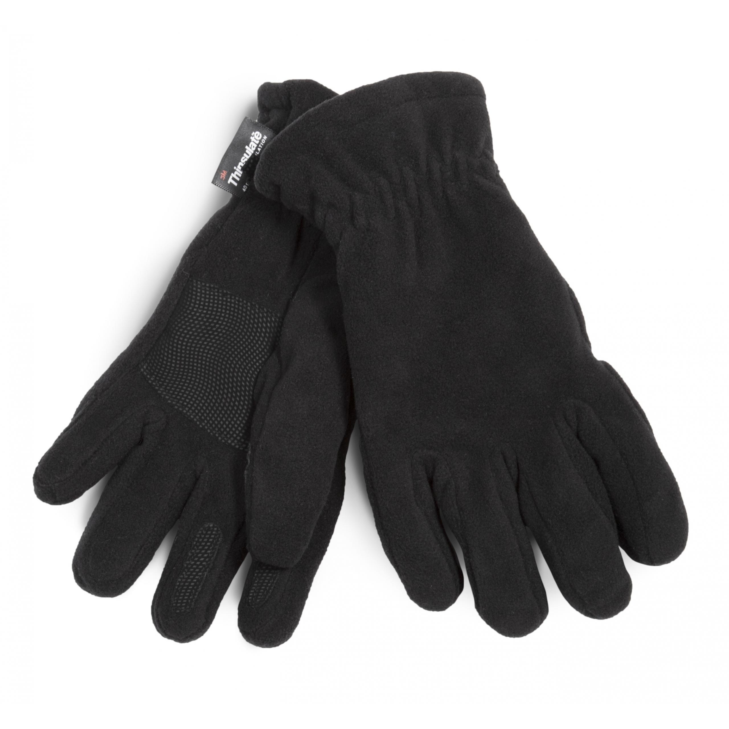 K-up - Gants recyclés en micropolaire et Thinsulate™ - Black - S/M