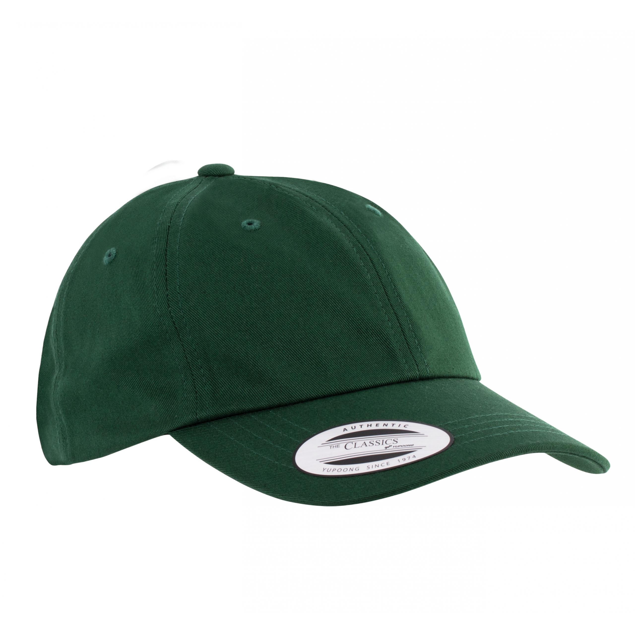 K-up - Casquette classique profil bas - 6 panneaux - Forest Green - One Size