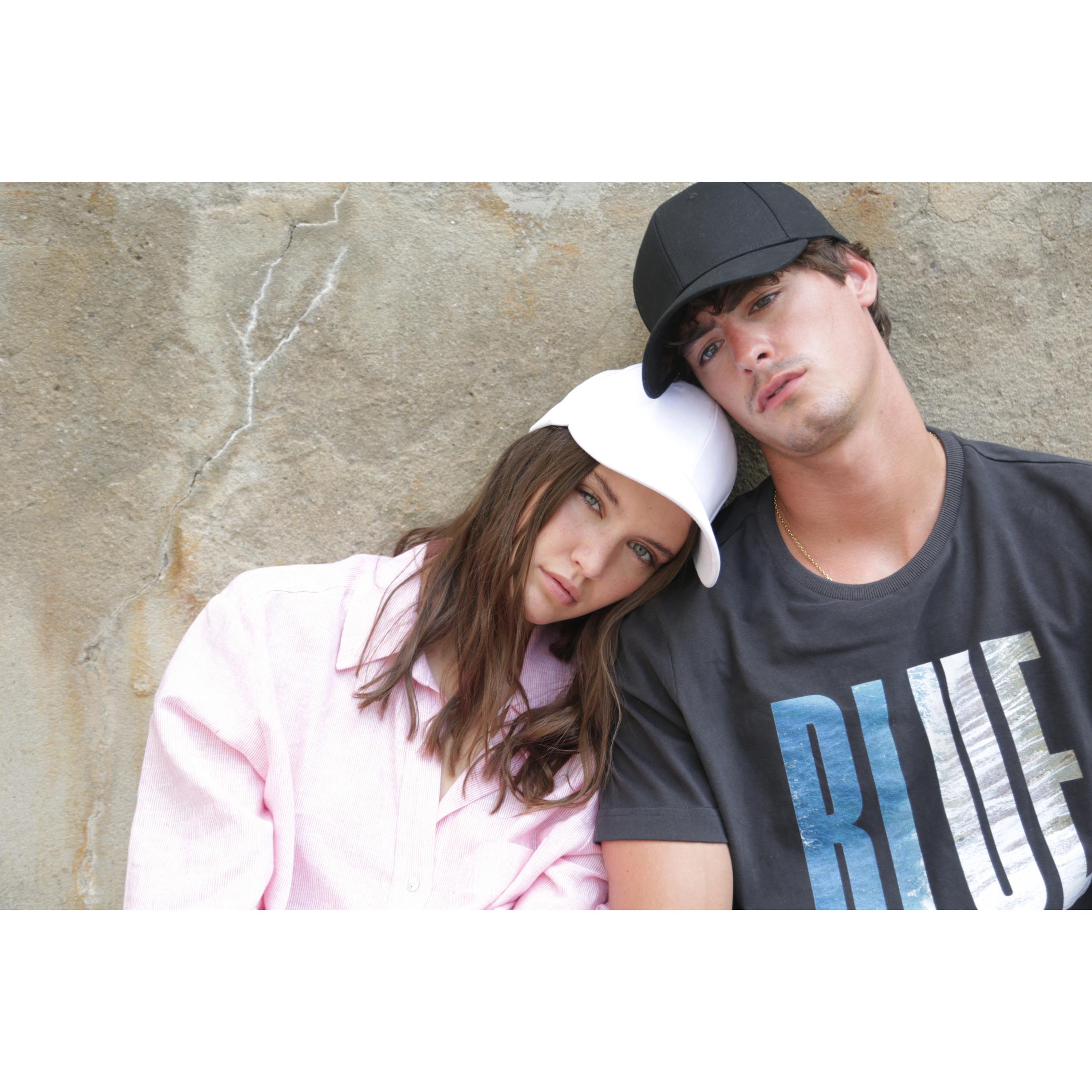 K-up - Casquette en coton recyclé - 6 panneaux - Black - One Size