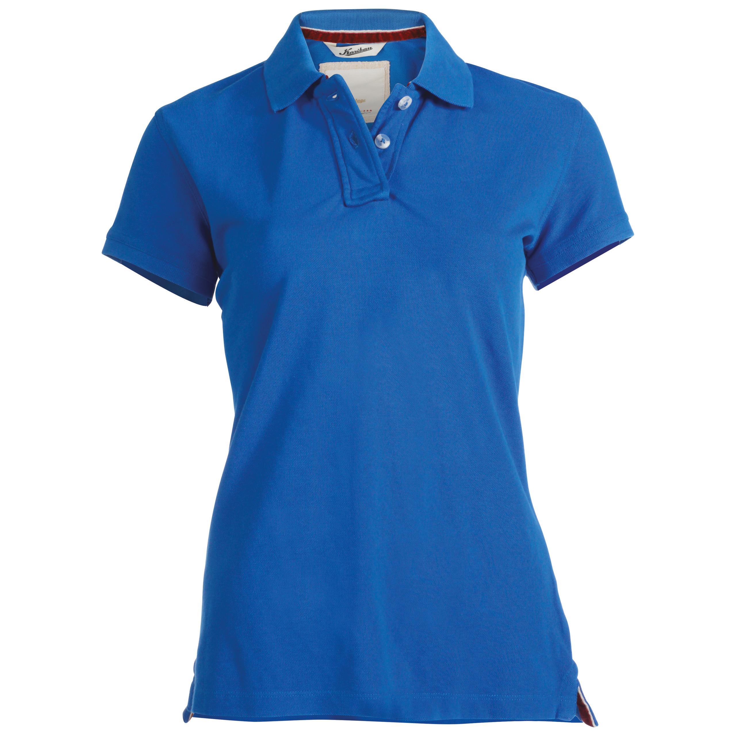 Kariban - Polo manches courtes femme - Vintage Blue - L