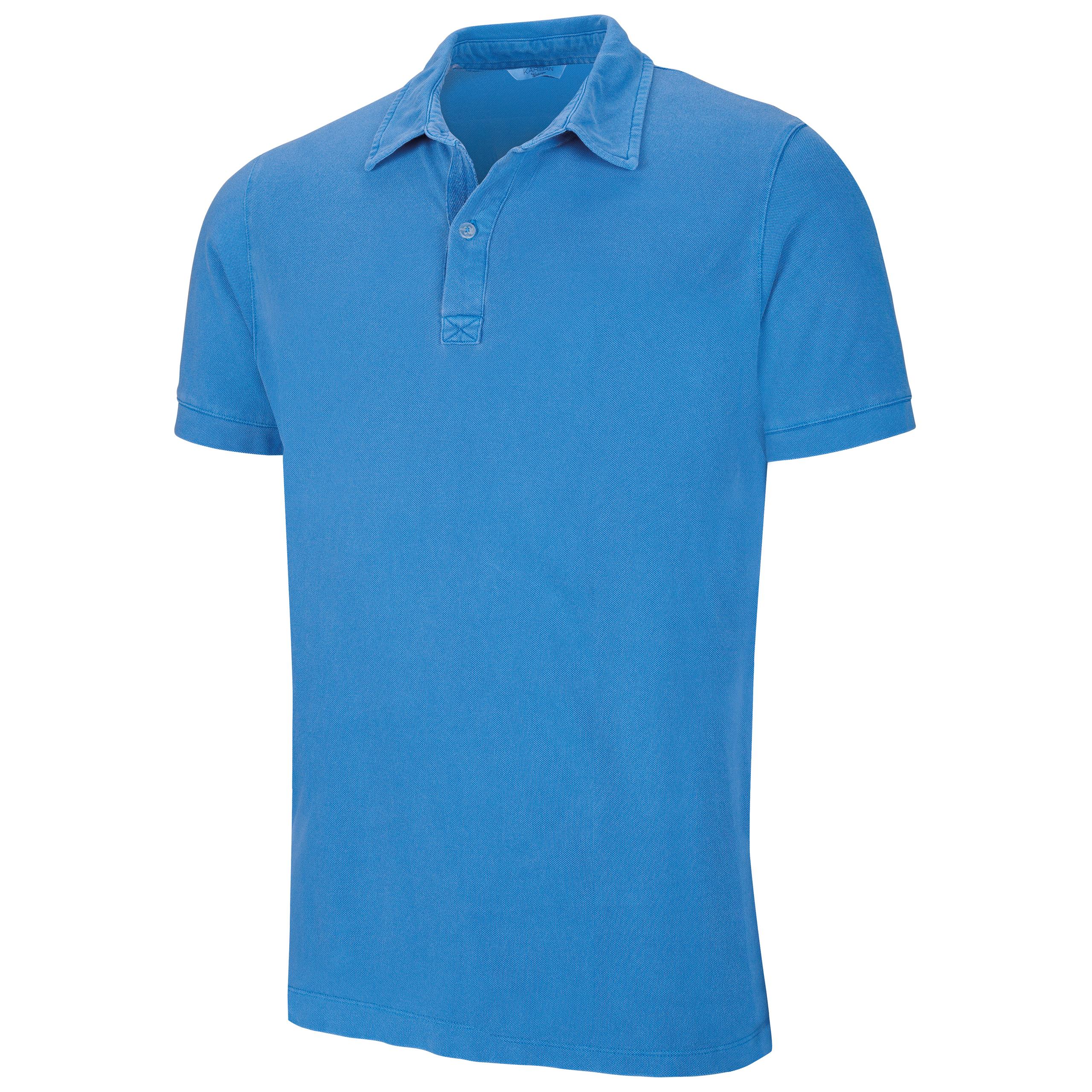 Kariban - Polo manches courtes homme - Vintage Aqua Blue - S