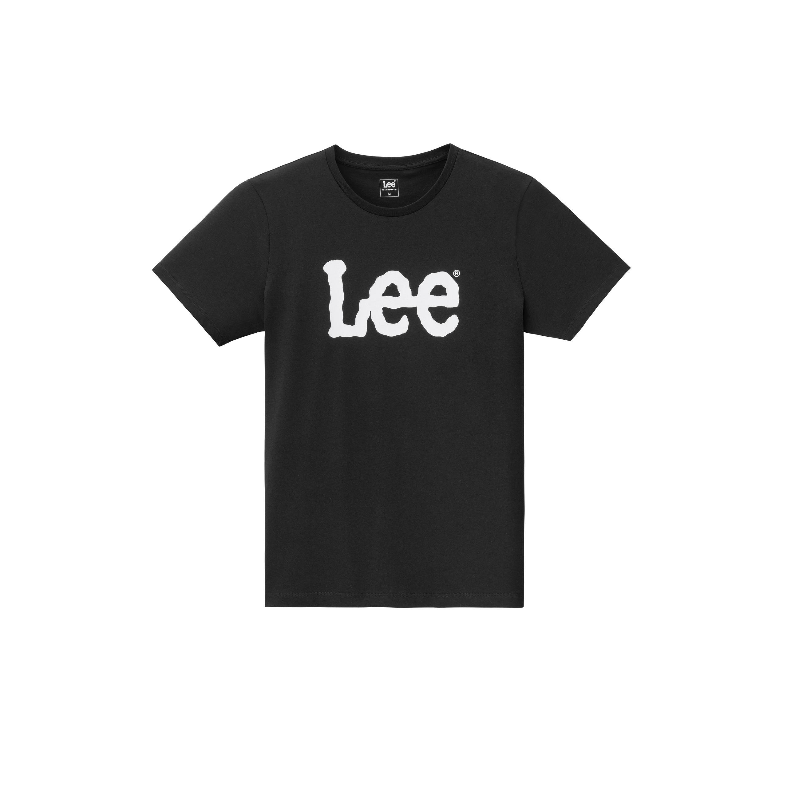 Lee - T-shirt Logo Tee - Black - S