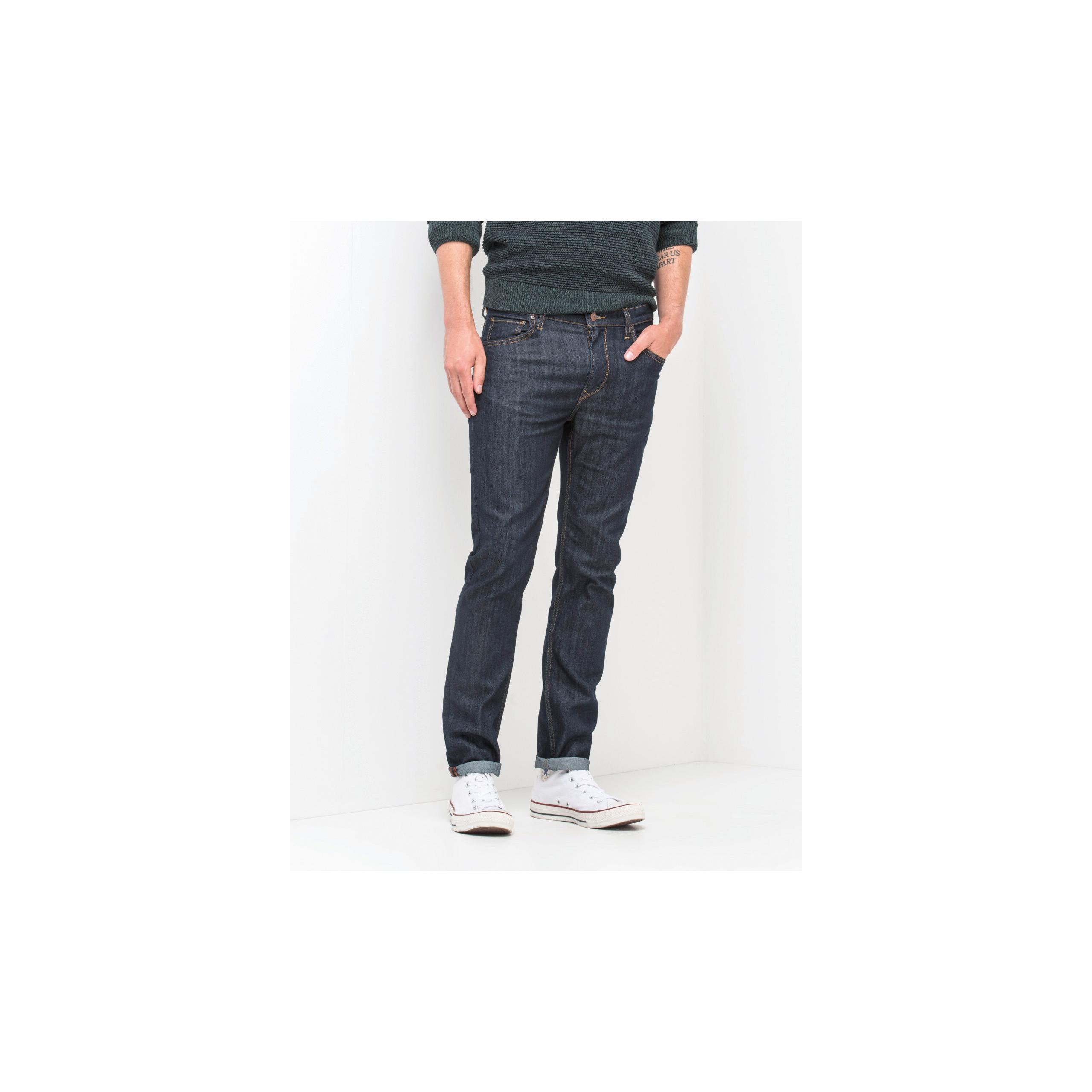 Lee - Jean homme Rider Slim - Black Rinse - W29/L32