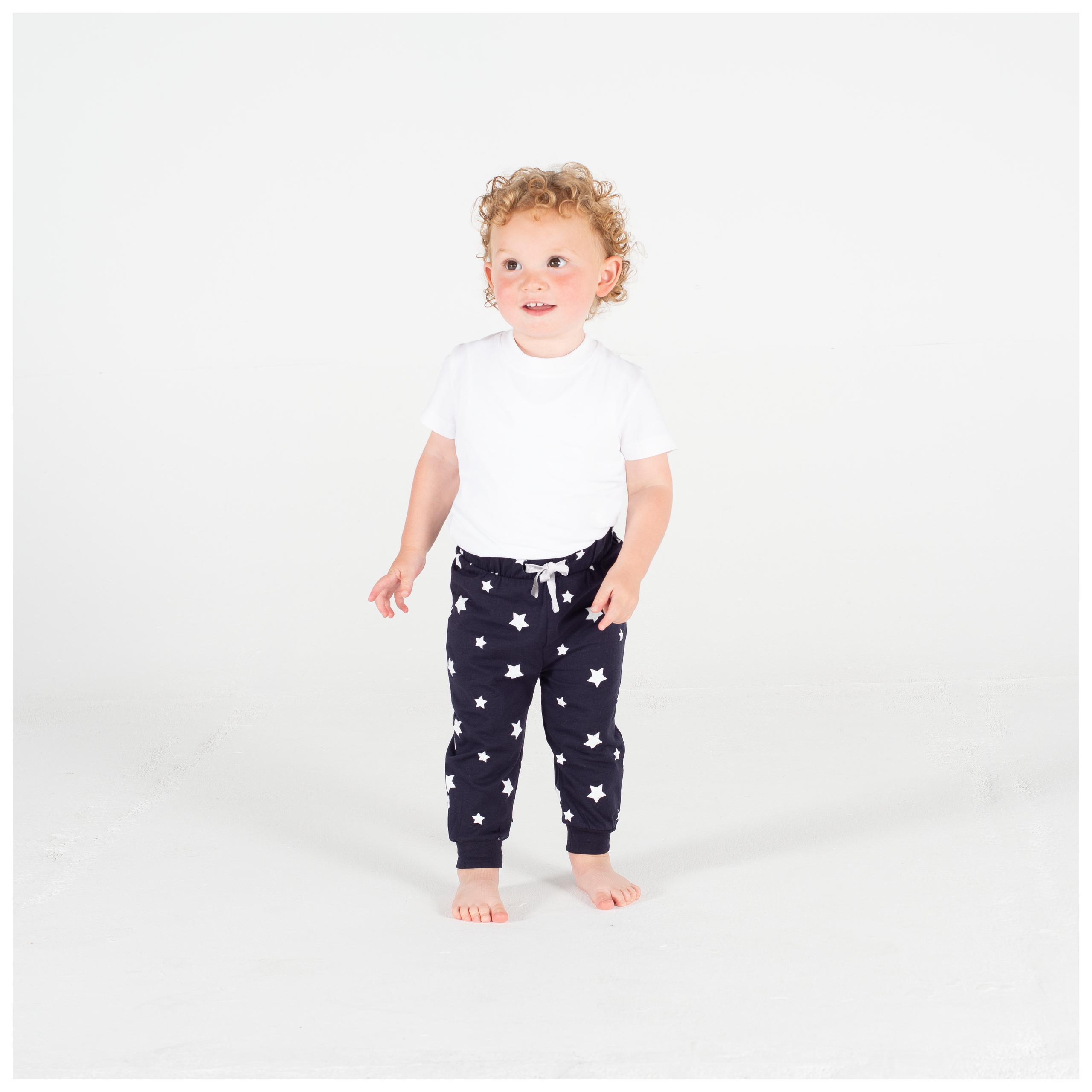 Larkwood - Pantalon de pyjama - Navy / White - 0/6M