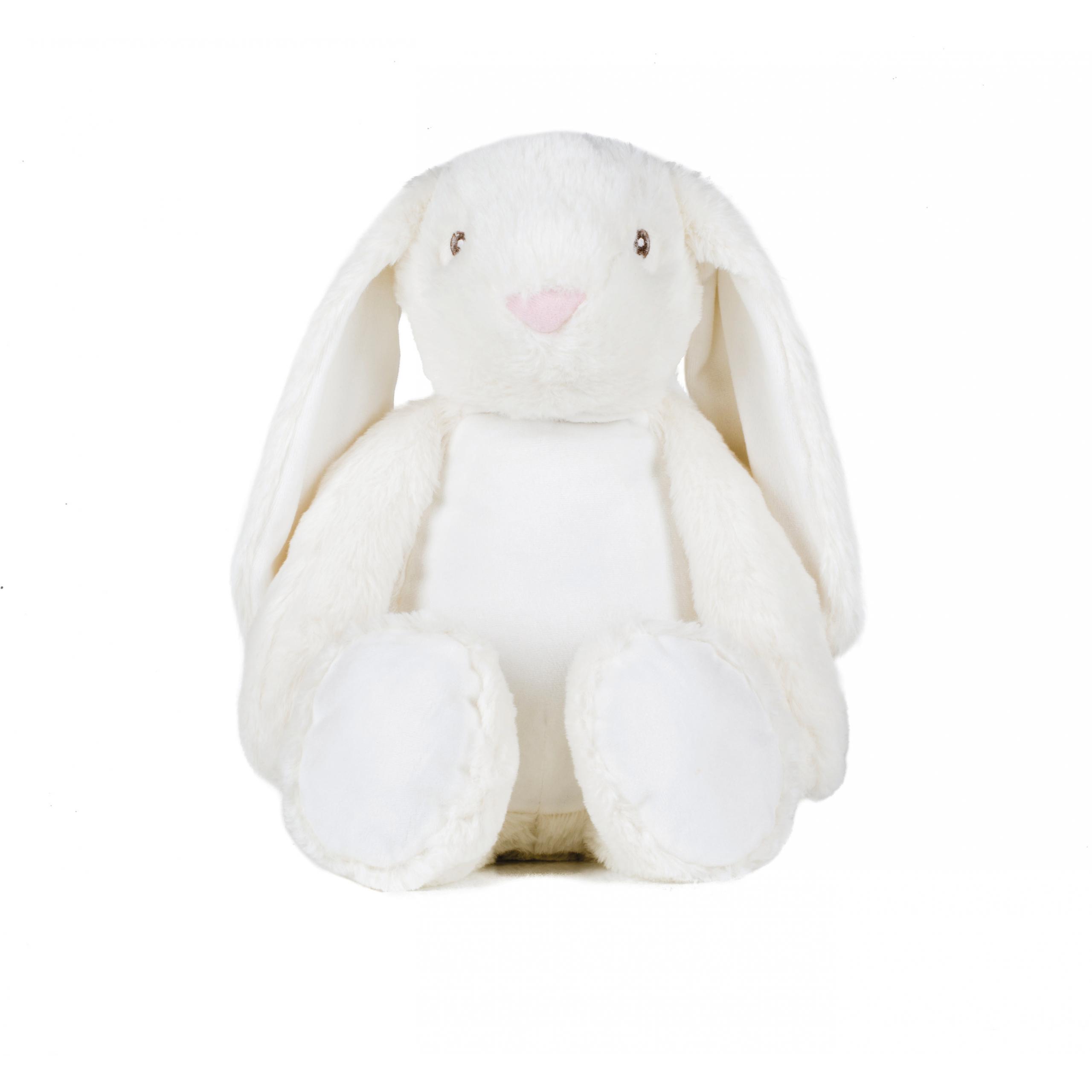 Mumbles - Peluche zippée Lapin - Cream - One Size