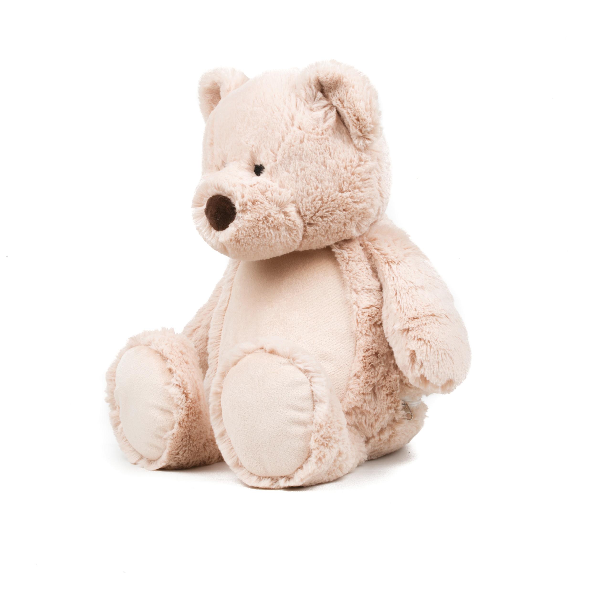 Mumbles - Peluche zippée Ours - Mid Brown - One Size