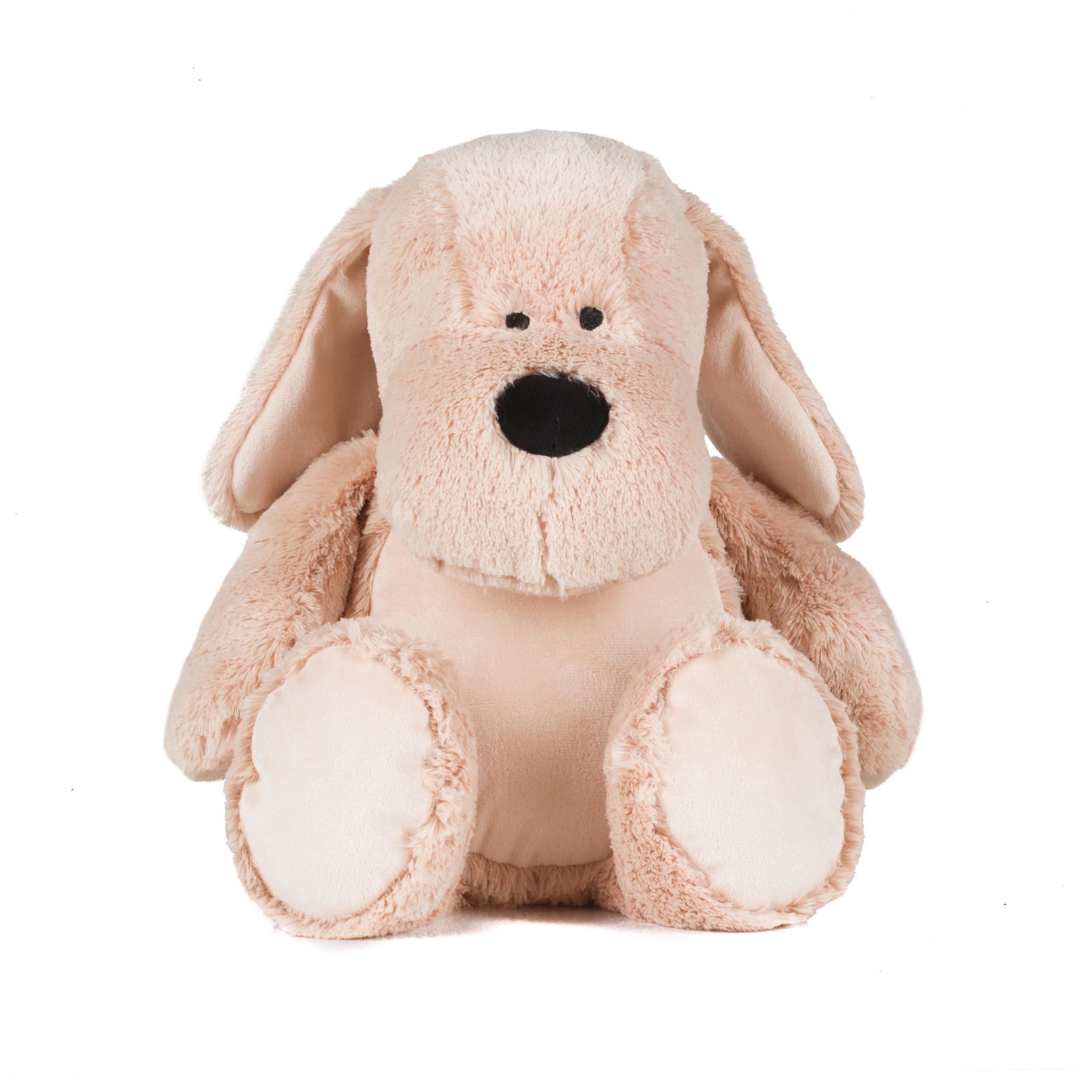 Mumbles - Peluche zippée Chien - Mid Brown - One Size