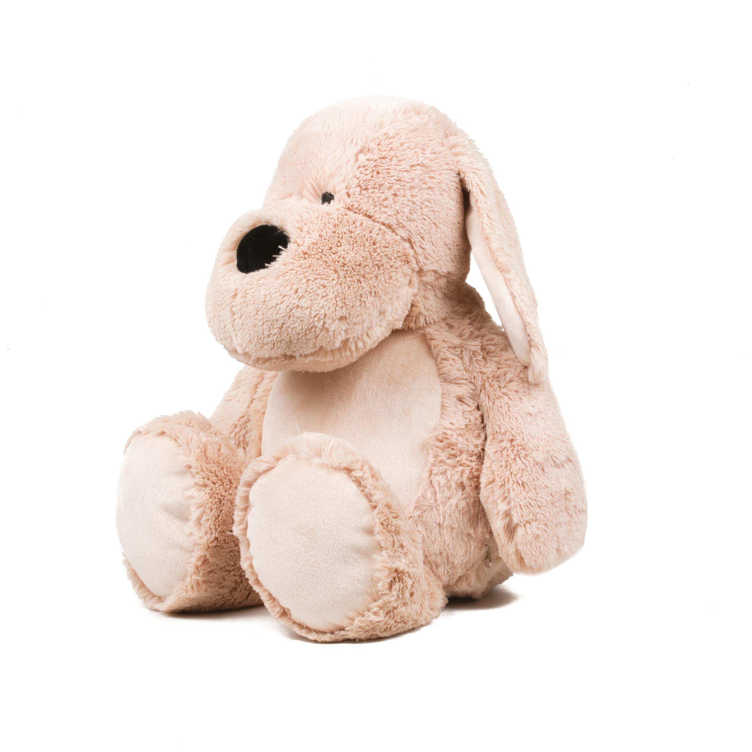 Mumbles - Peluche zippée Chien - Mid Brown - One Size