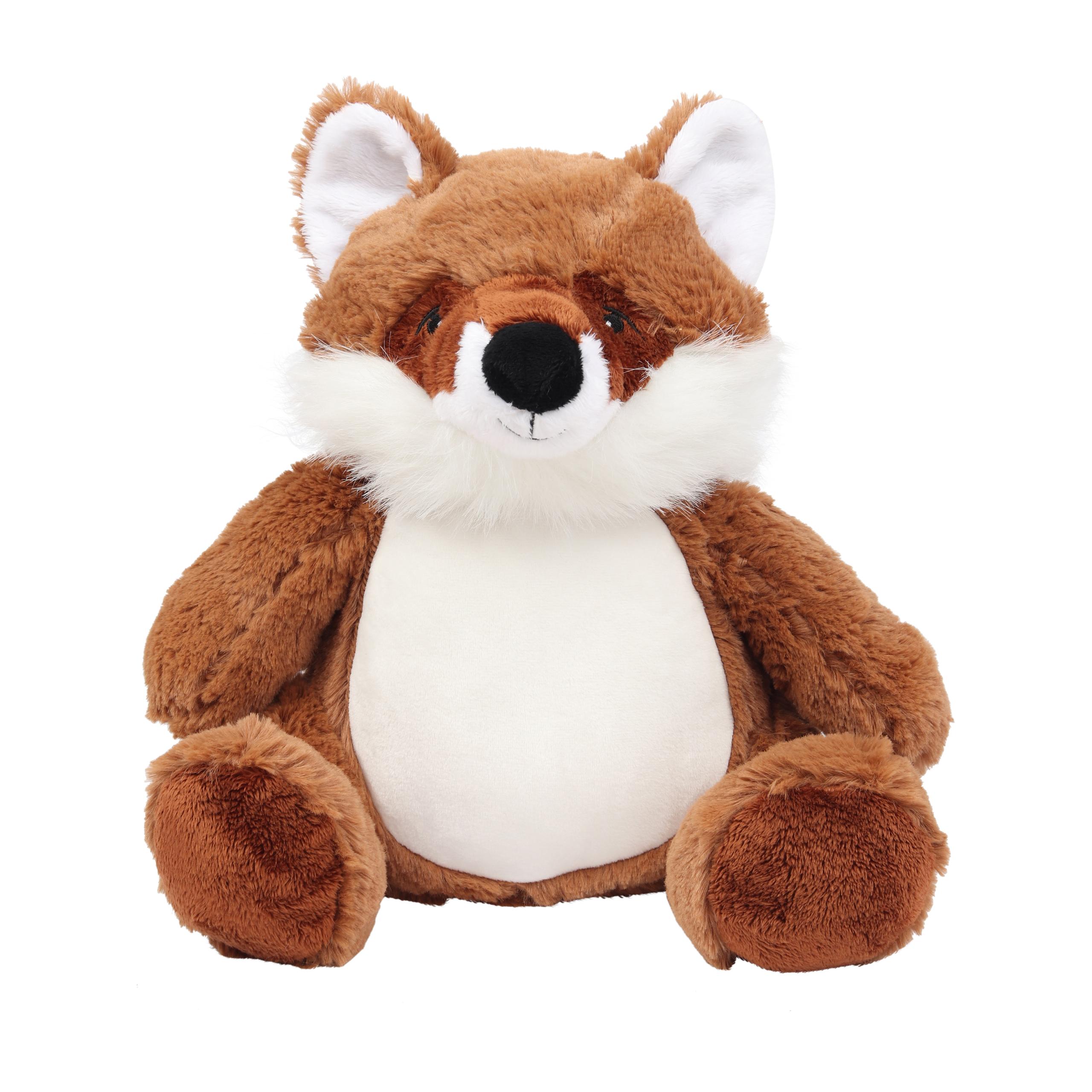 Mumbles - PELUCHE ZIPPÉE RENARD - Brown - One Size