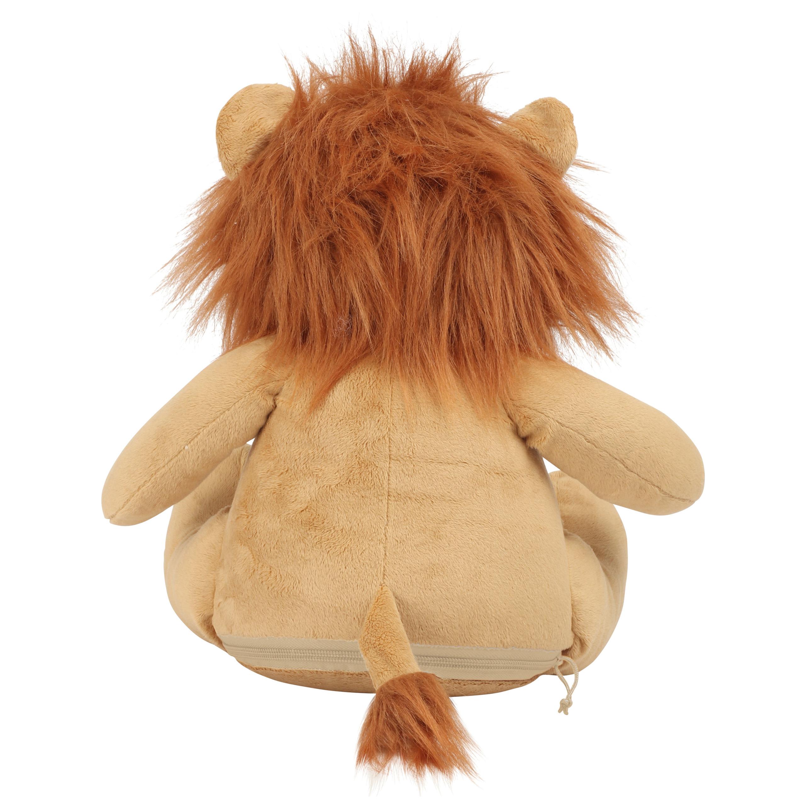 Mumbles - Peluche zippée Lion - Brown - One Size