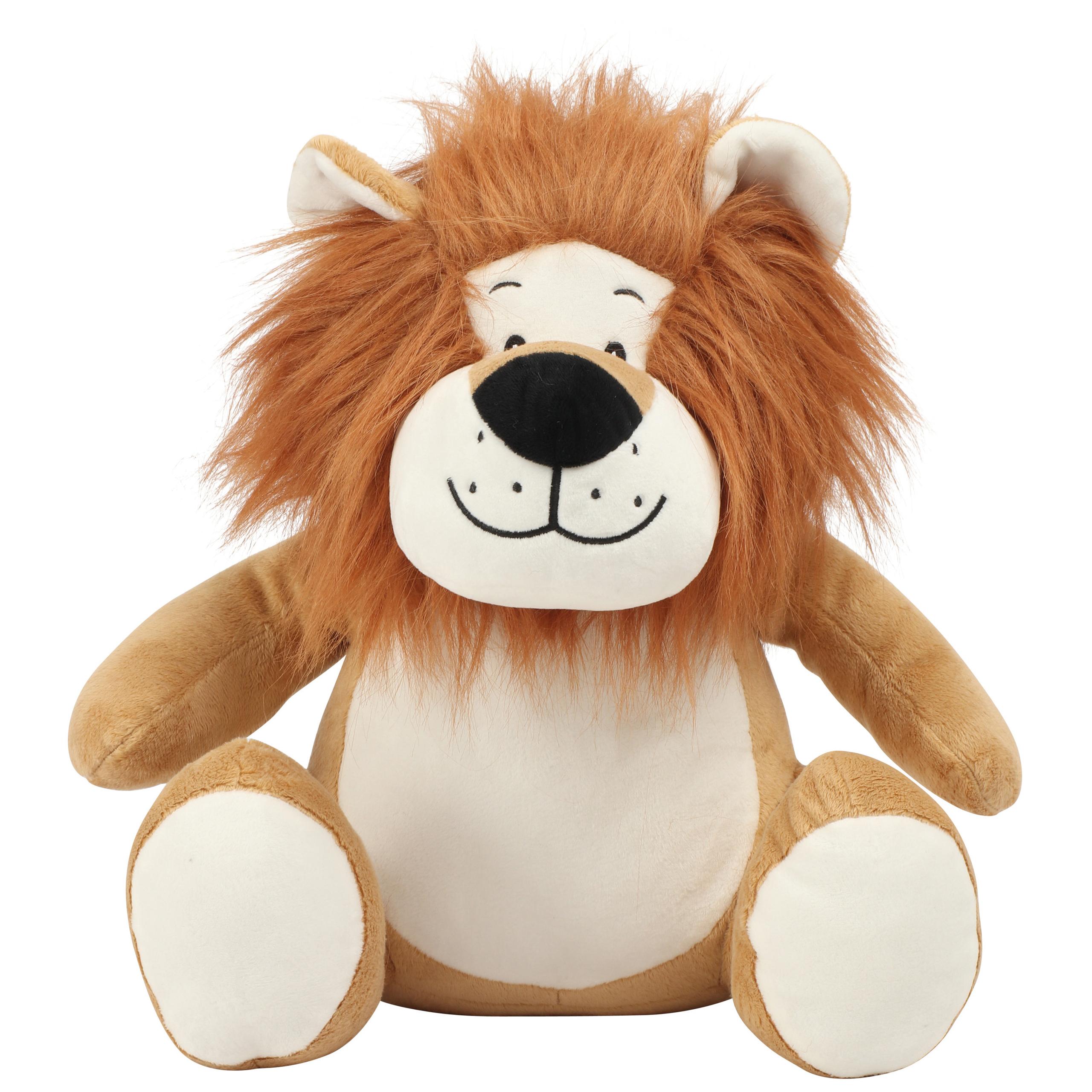 Mumbles - Peluche zippée Lion - Brown - One Size