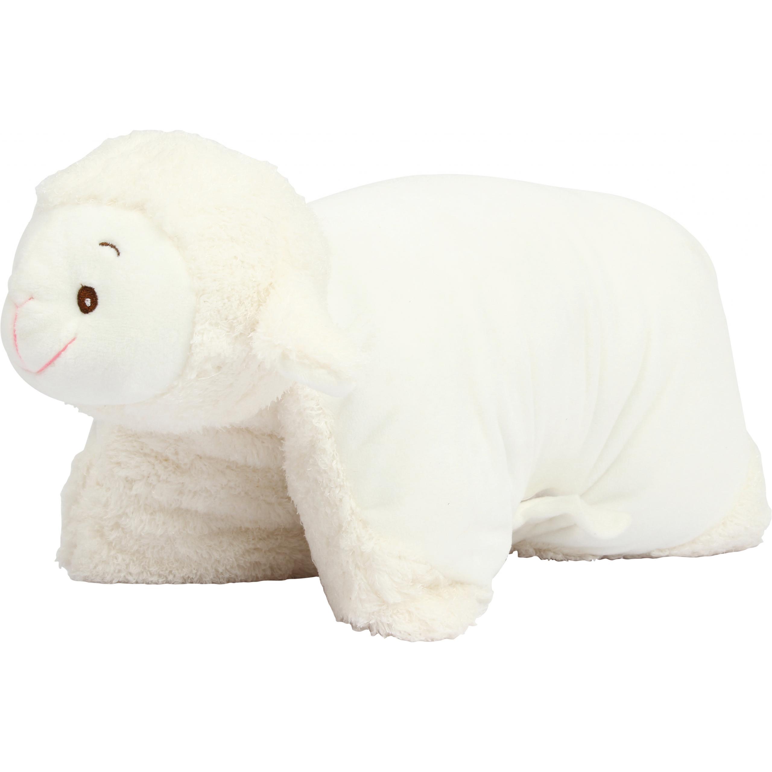 Mumbles - Coussin-peluche zippé Agneau - Cream - One Size