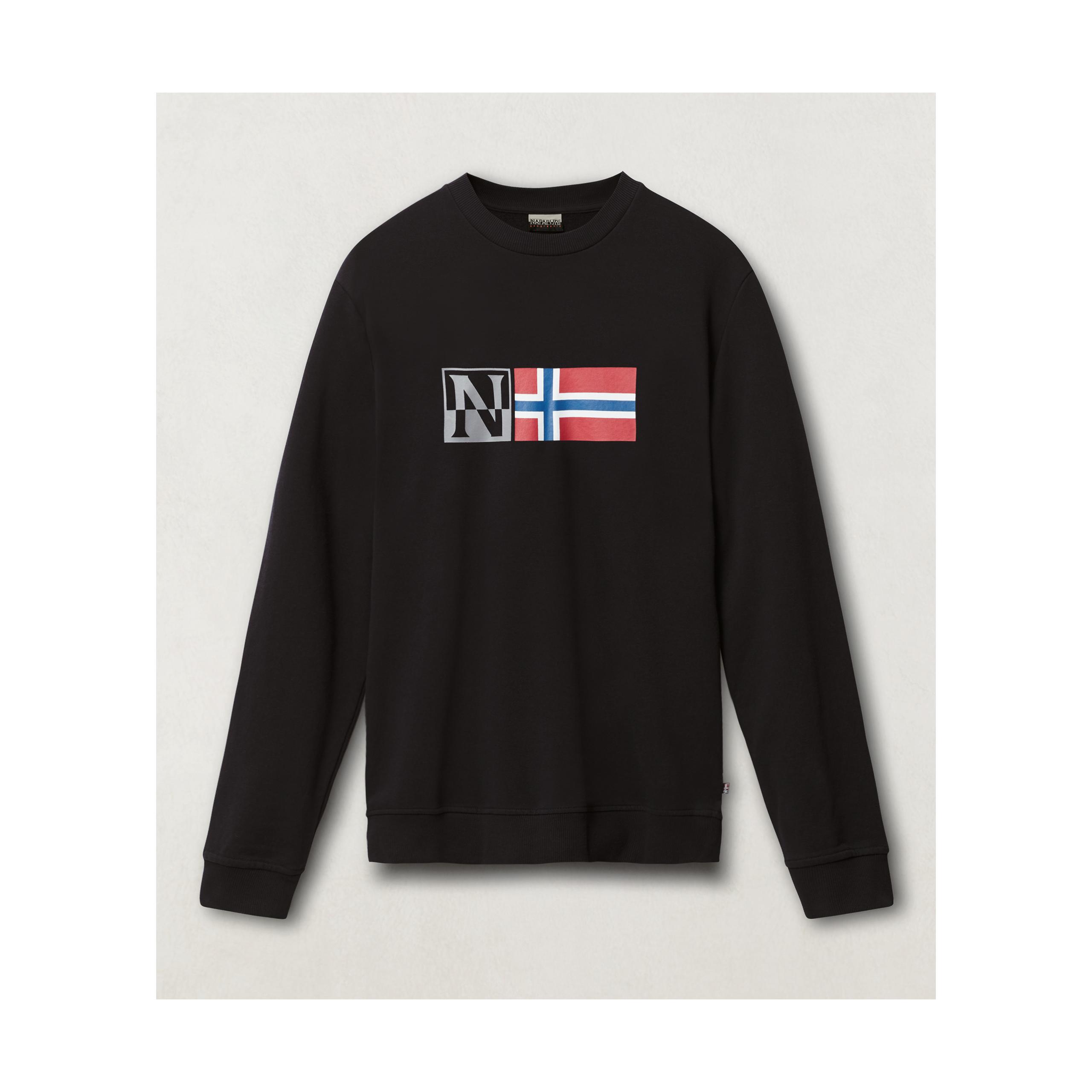 NAPAPIJRI - Sweat col rond BENOOS - BLACK - S