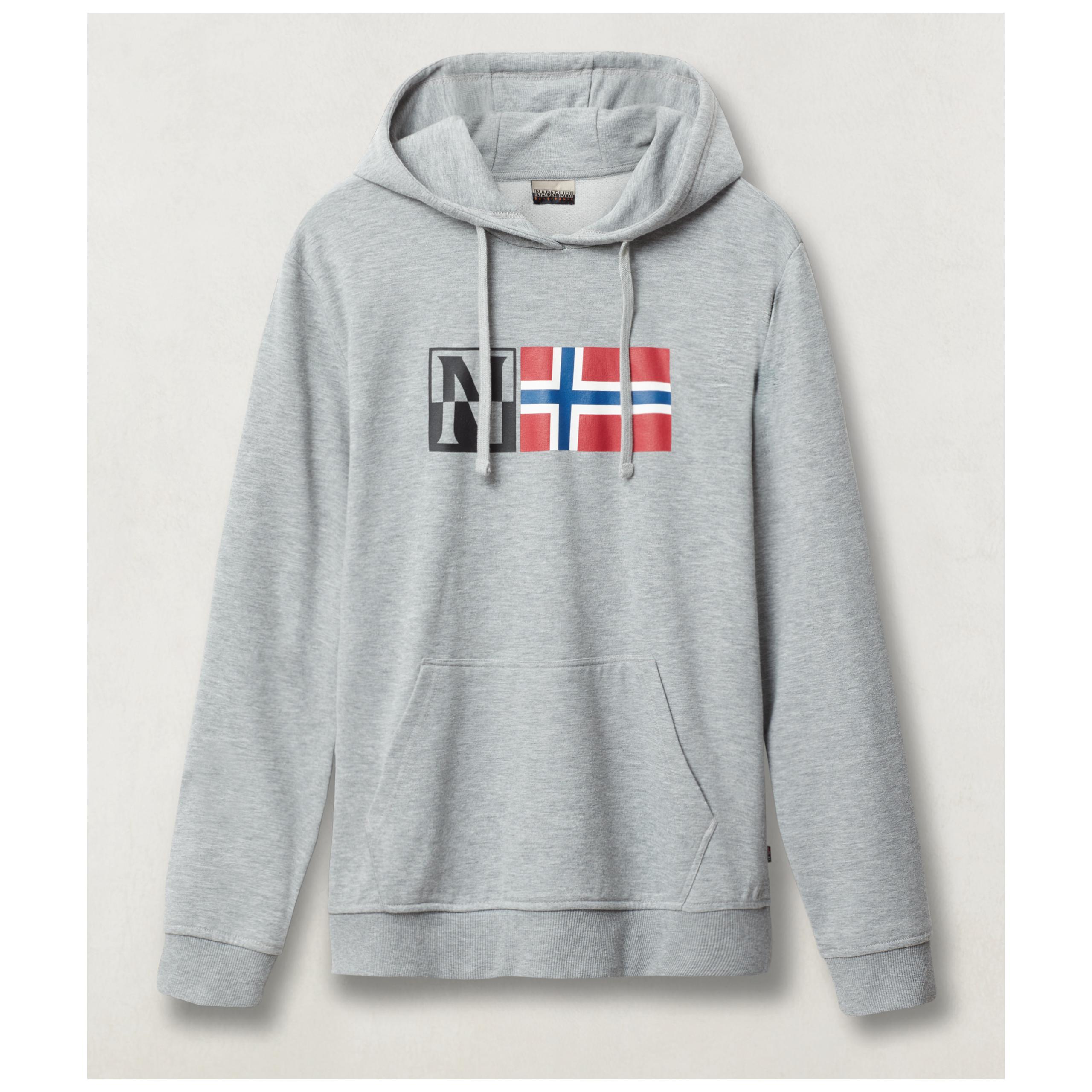 NAPAPIJRI - Sweat à capuche BENOOS - Med Grey - S