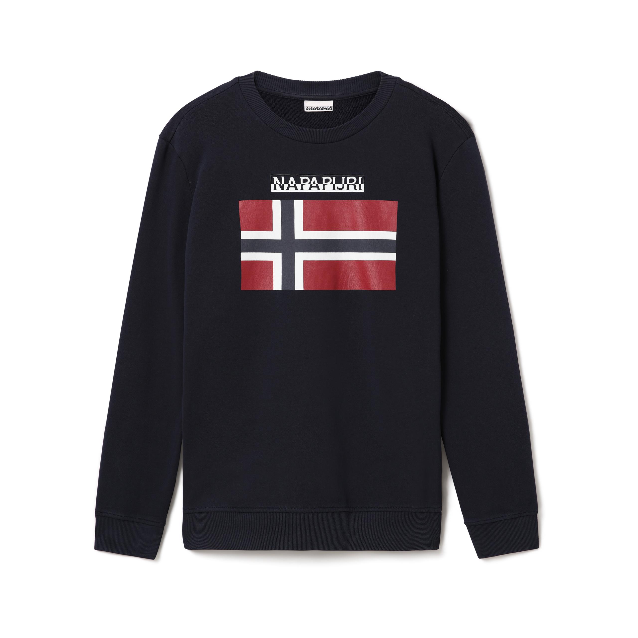 NAPAPIJRI - Sweat col rond Bellyn C - BLACK - S