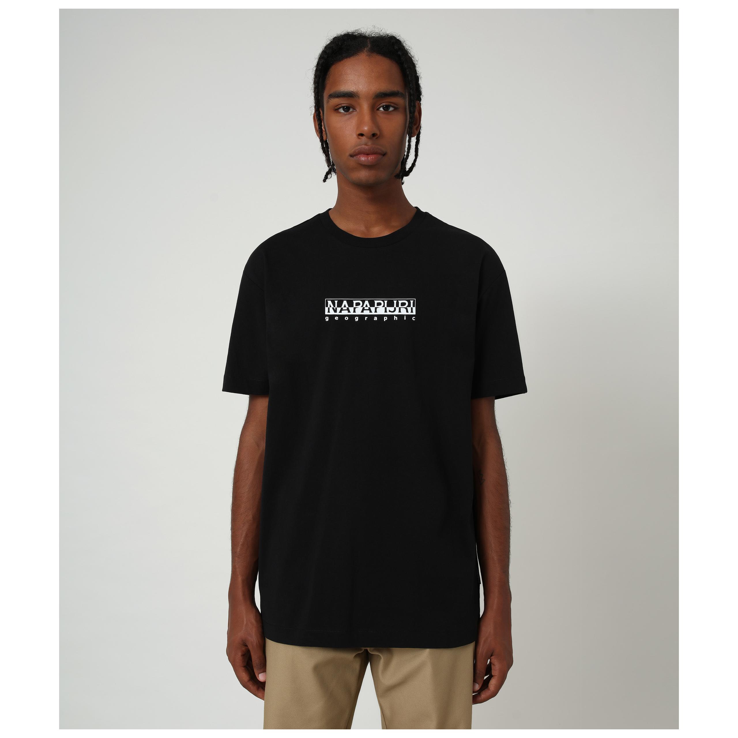 NAPAPIJRI - T-shirt manches courtes S-Box - BLACK - S