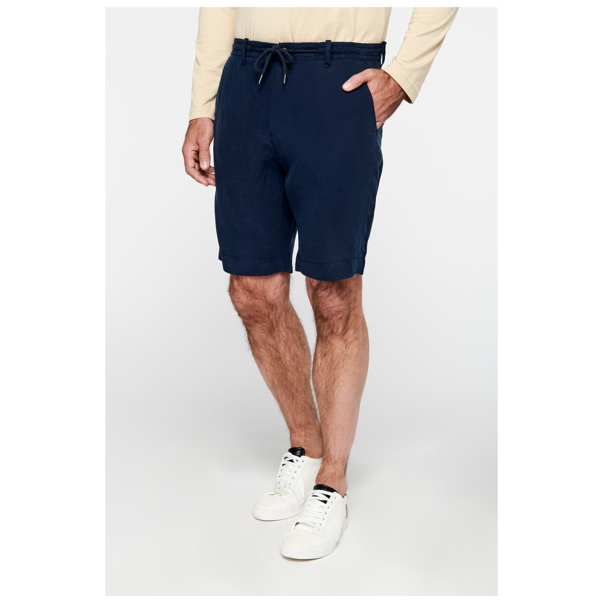 Native Spirit - Bermuda léger homme - Navy Blue - 38 FR