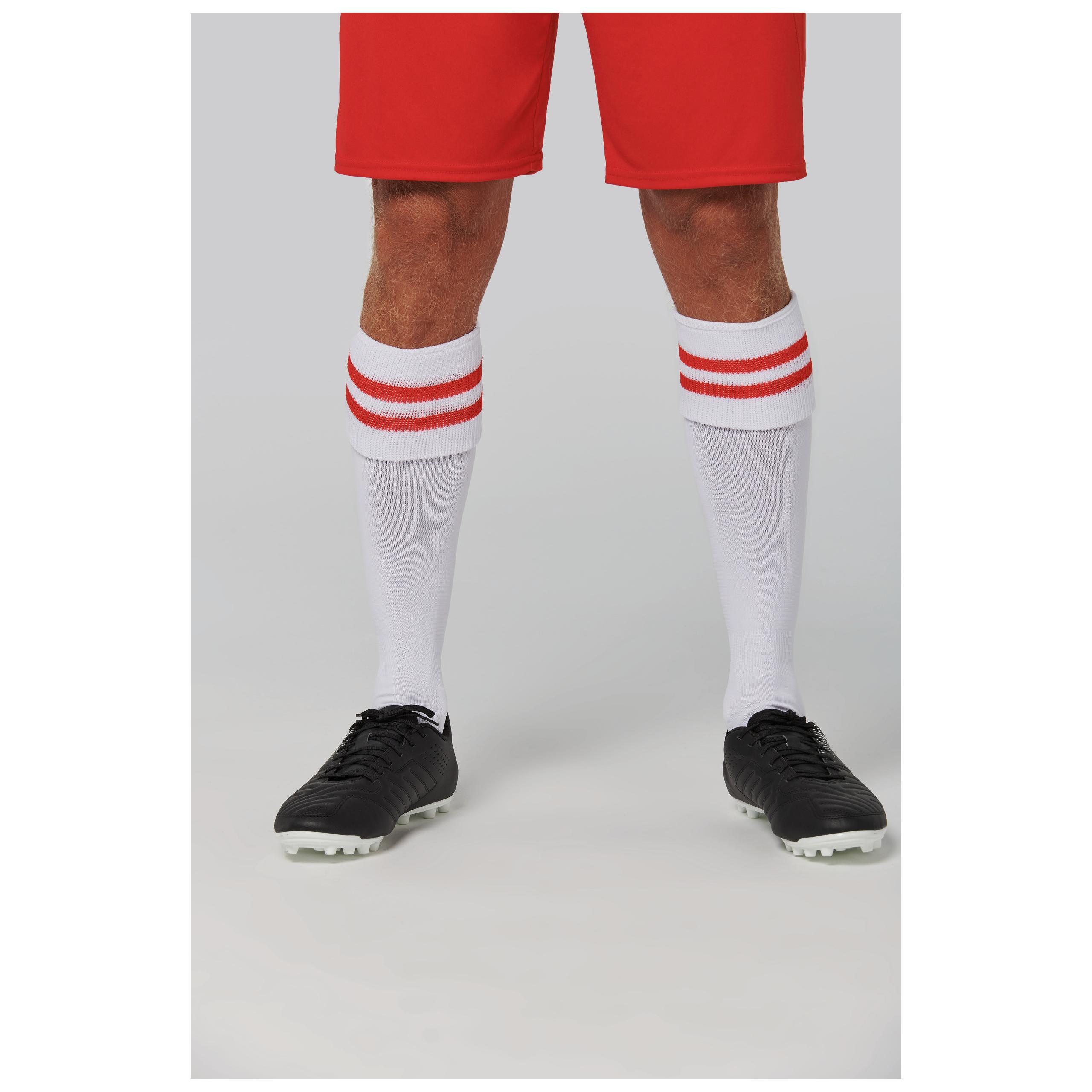 PROACT® - Chaussettes de sport rayées unisexe - Black / Sporty Red - 39/42 EU