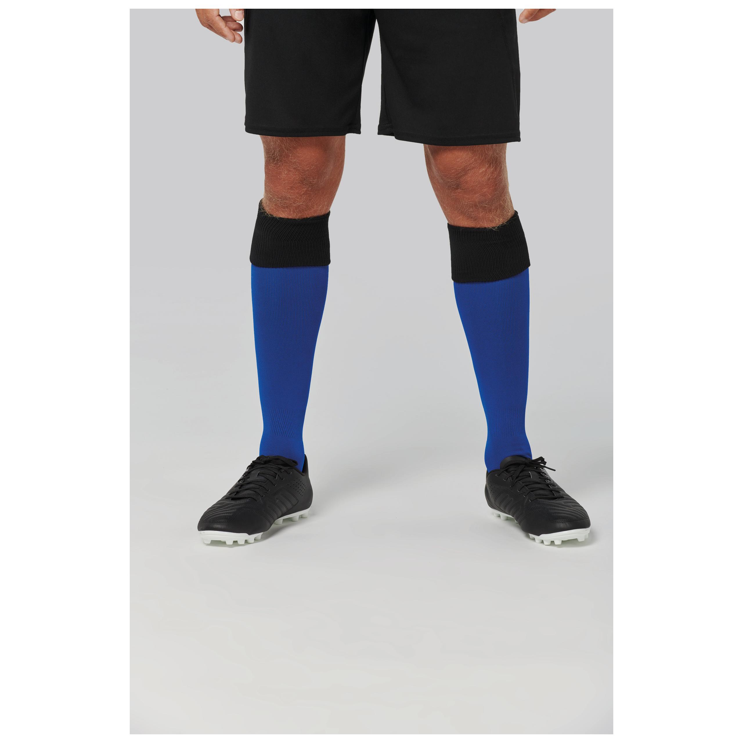 PROACT® - Chaussettes de sport bicolores unisexe - Black / Sporty Red - 27/30 EU