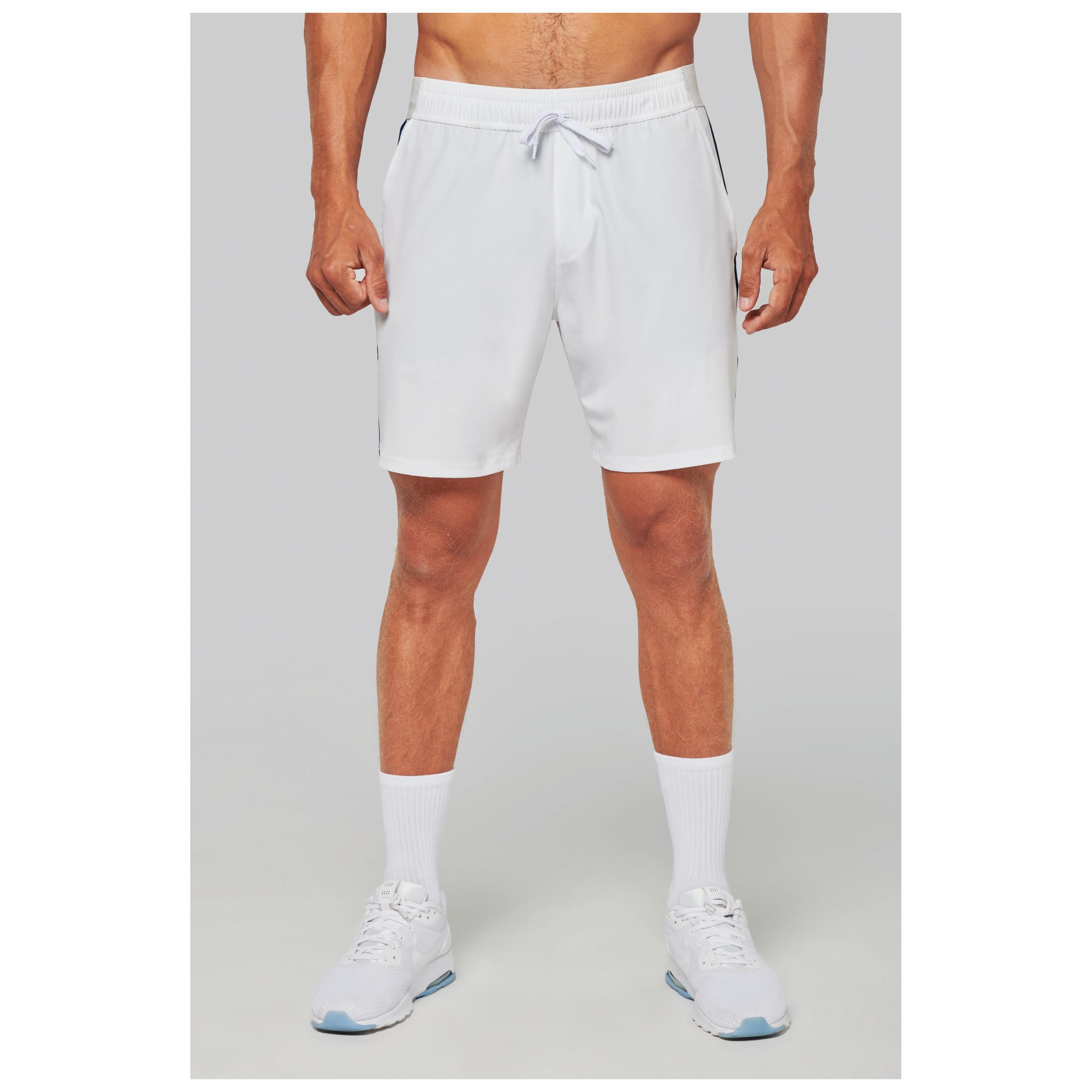 PROACT® - Short de padel bicolore homme - Black - S