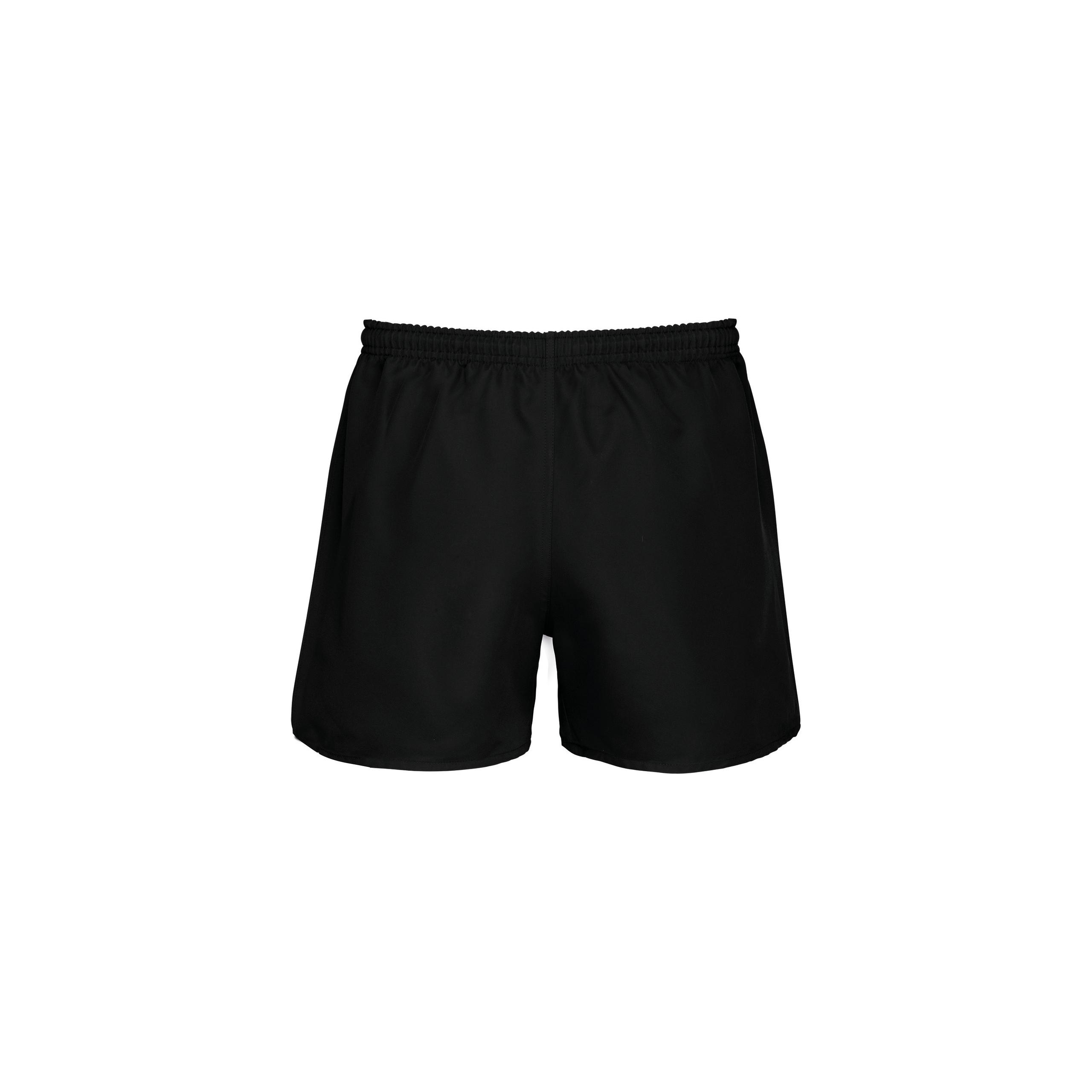 PROACT® - Short de rugby unisexe - Black - XS