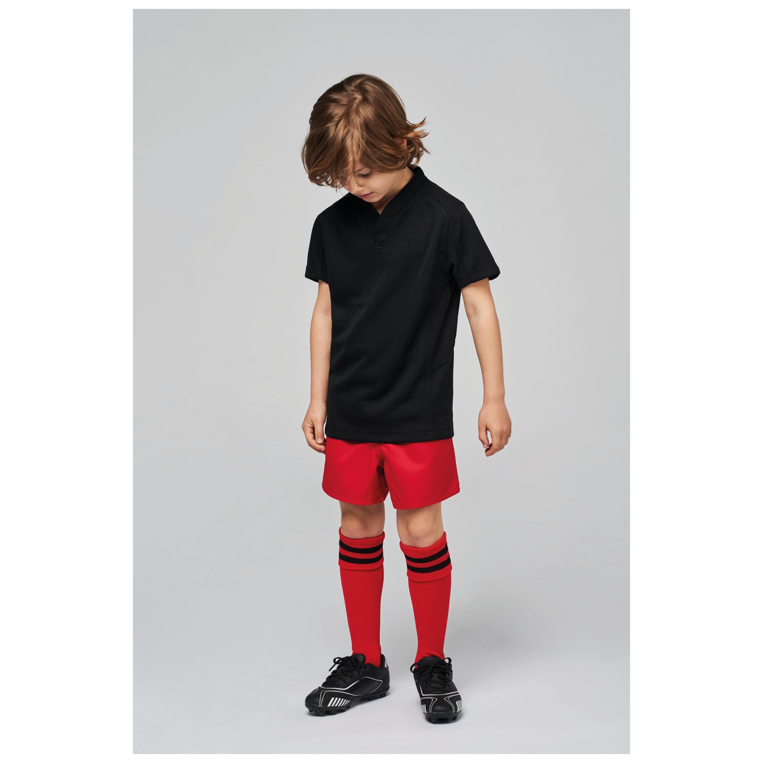 PROACT® - Short de rugby enfant - Black - 10/12 ans