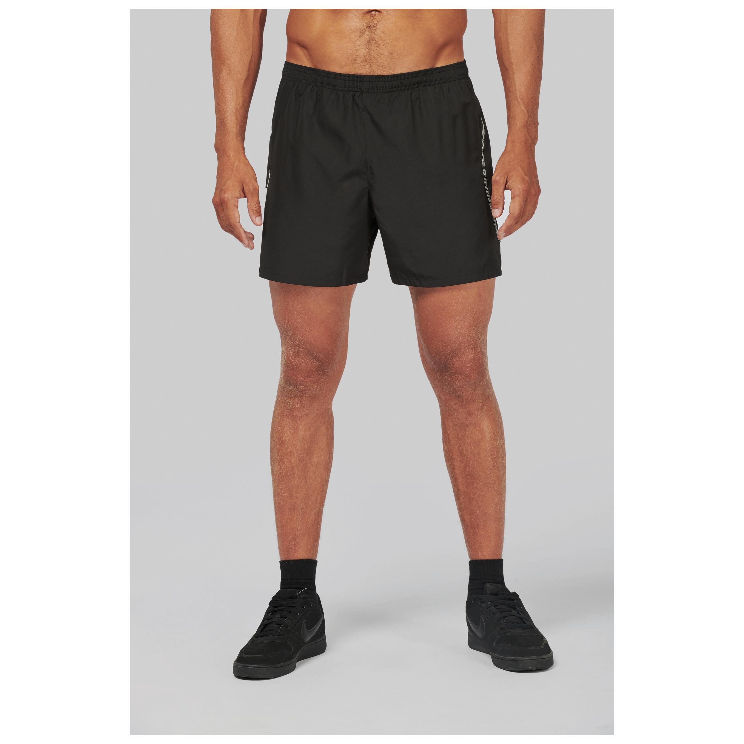 PROACT® - Short de sport unisexe - Black - S