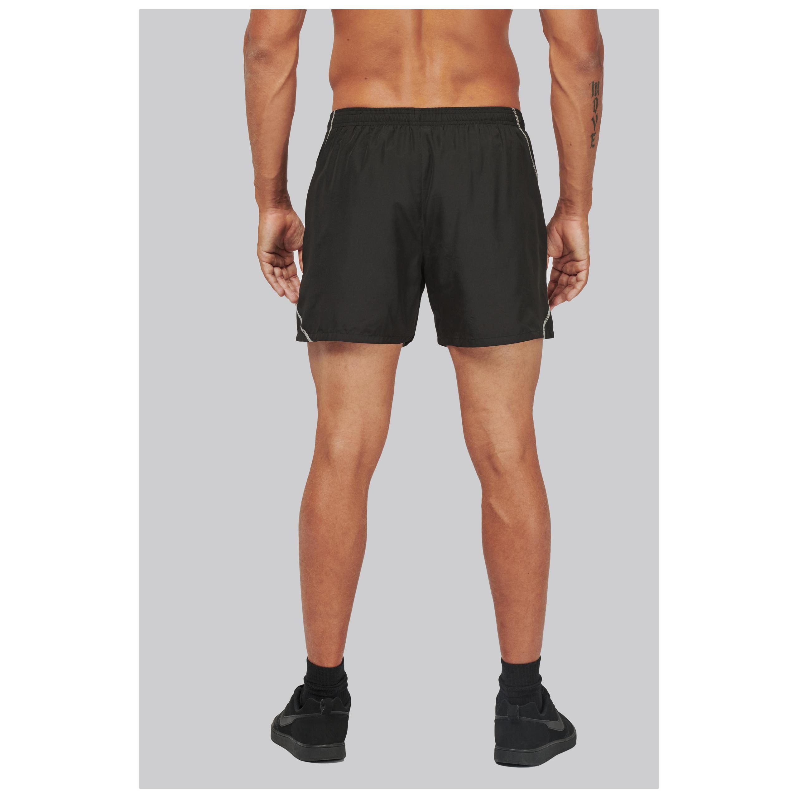 PROACT® - Short de sport unisexe - Black - S