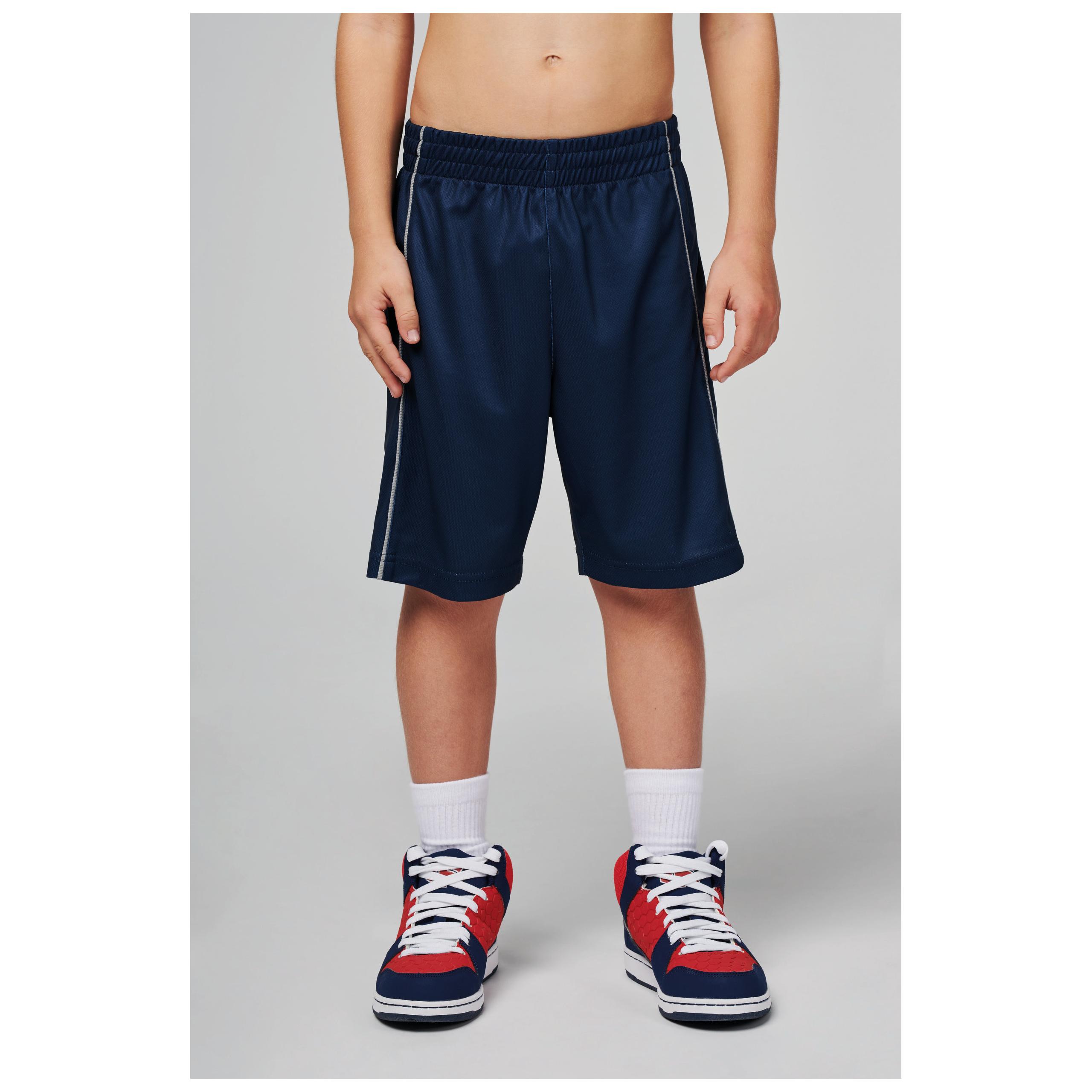 PROACT® - Short de basket-ball enfant - Black - 6/8 ans