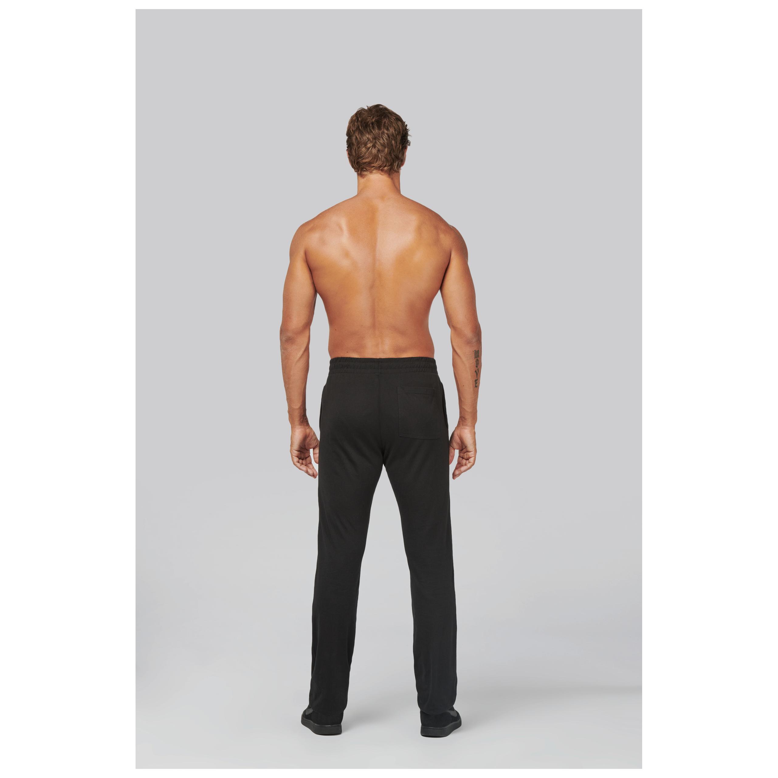 PROACT® - Pantalon de jogging en coton léger unisexe - Black - XS