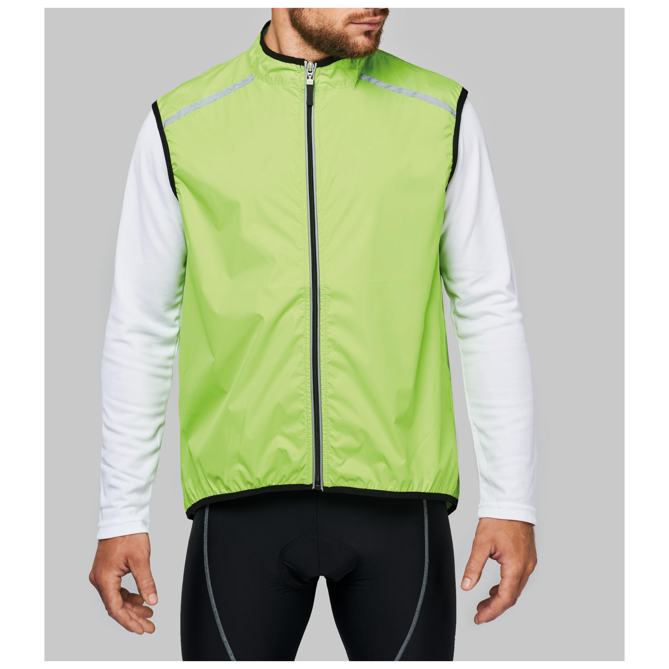 PROACT® - Gilet de cycliste unisexe - Lime - XS