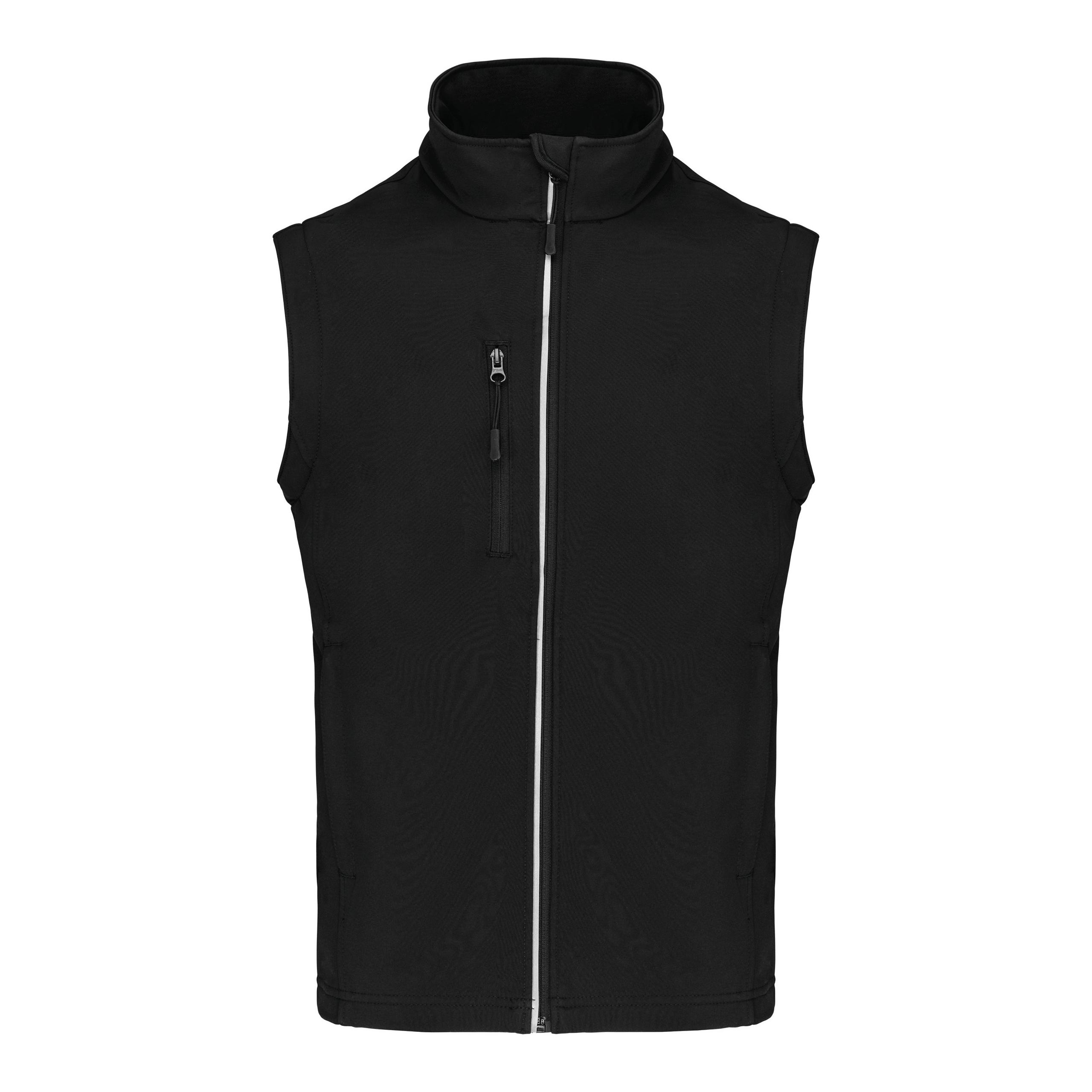 PROACT® - Veste softshell sport manches amovibles unisexe - Black - XS